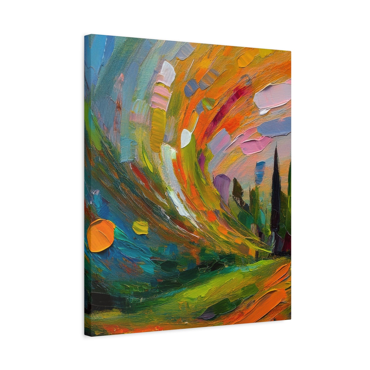 Abstract Oil Painting Print Canvas 20x24,20x30,24x30 24x32,24x36,30x40 32x48,36x48,40x60 Pine-Wood Inner Frame ABS-119