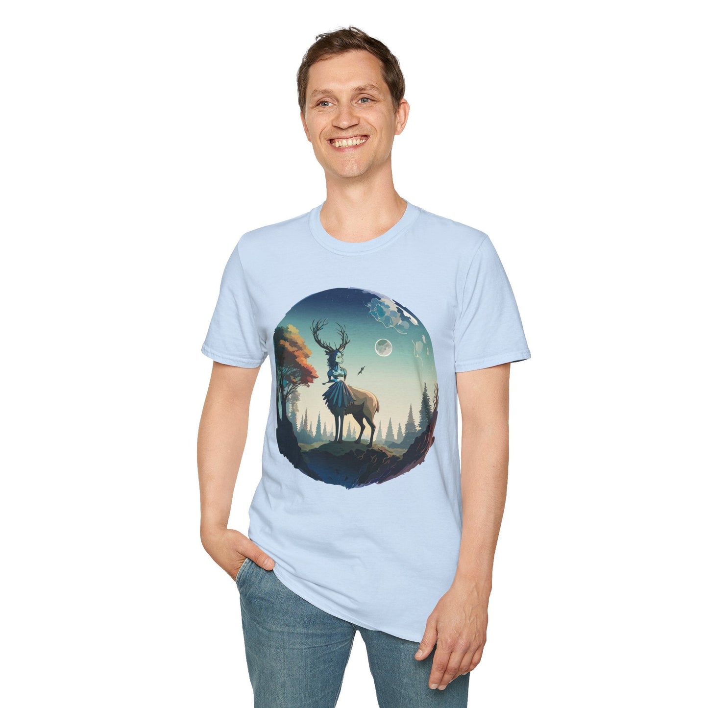 Womens Graphic T Shirts Art Design Tee Gildan Softstyle 64000 100 Percent Ring Spun Cotton Unisex
