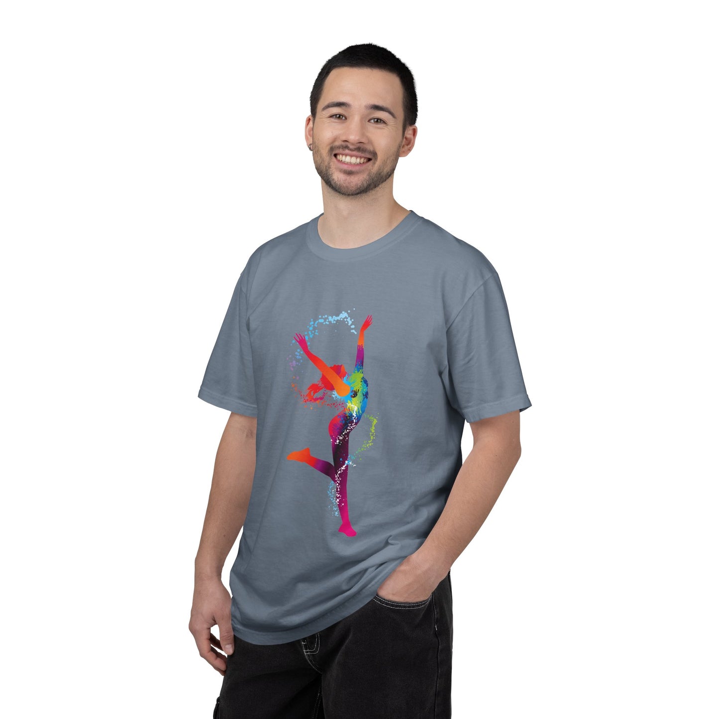 Sports Graphic Unisex T-Shirt Garment Dyed Cotton Relaxed Fit Comfort Colors 2