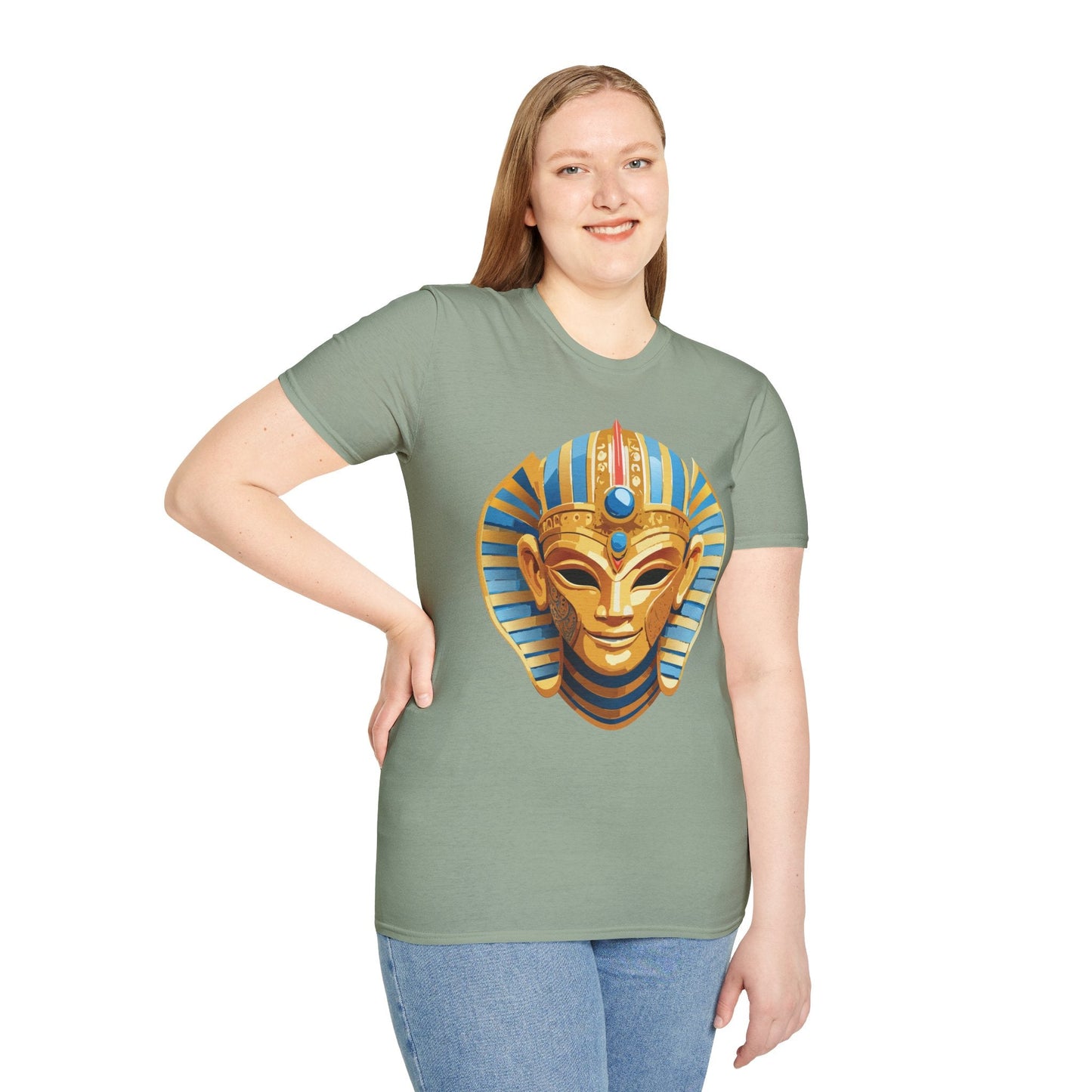 Mask Tee Shirt Unisex Masquerade Tee Softstyle Ring Spun Cotton Comfort For Everyday Wear