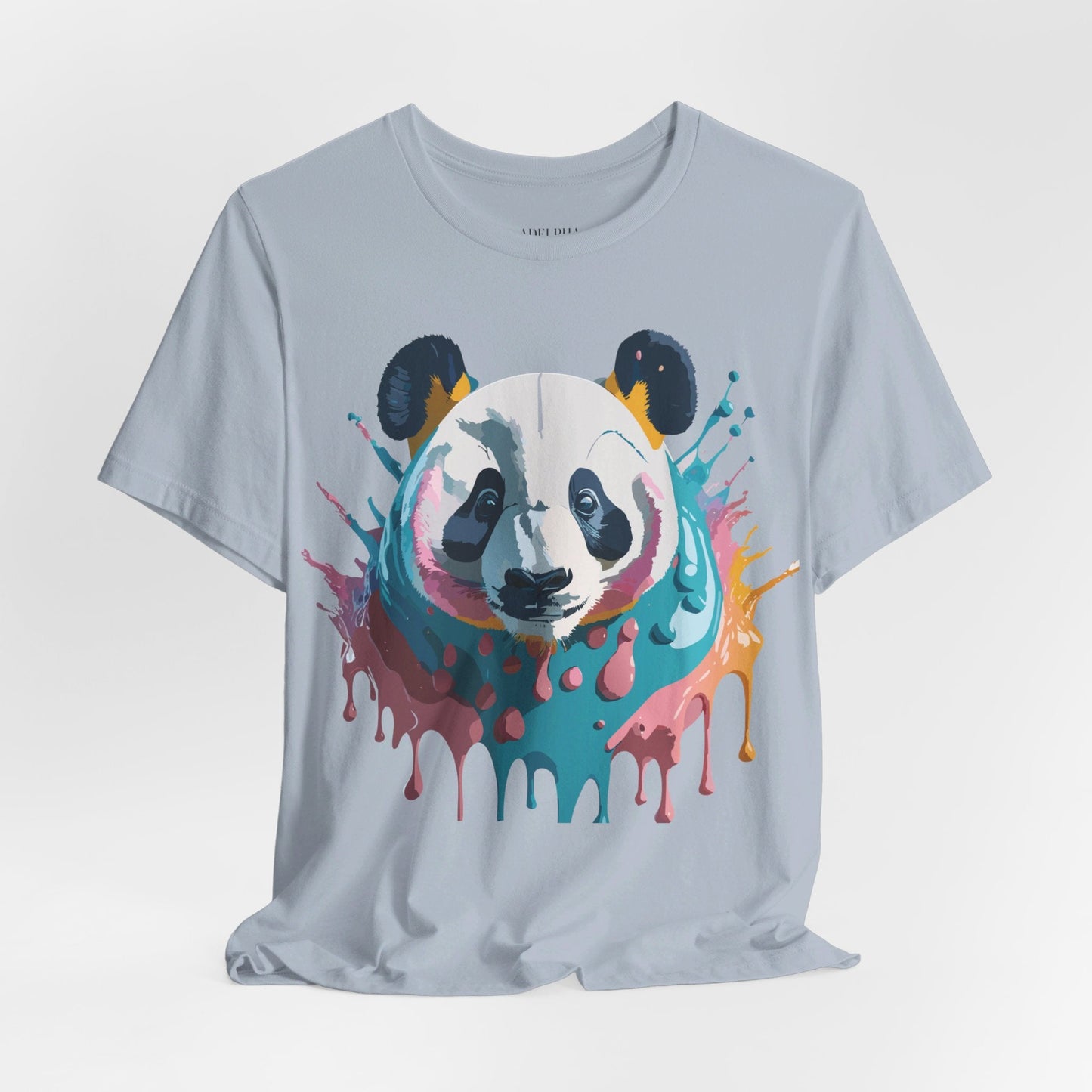 Panda Graphic T Shirt Unisex Jersey Short Sleeve Adelpha Vintage Inspired Art Tee Premium Quality