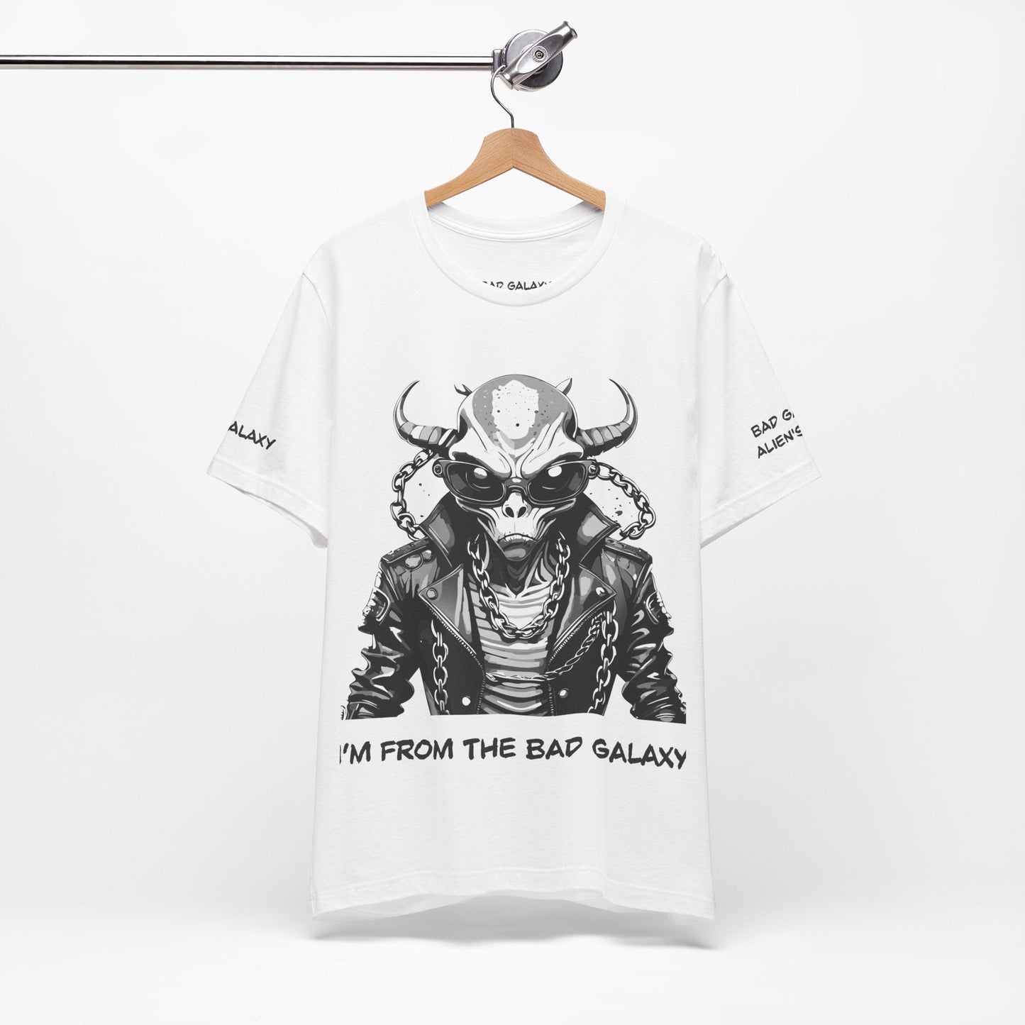 Alien Graphic Tee Shirt 100 Percent Cotton Made In USA Eco Friendly Inks Free Shipping Today