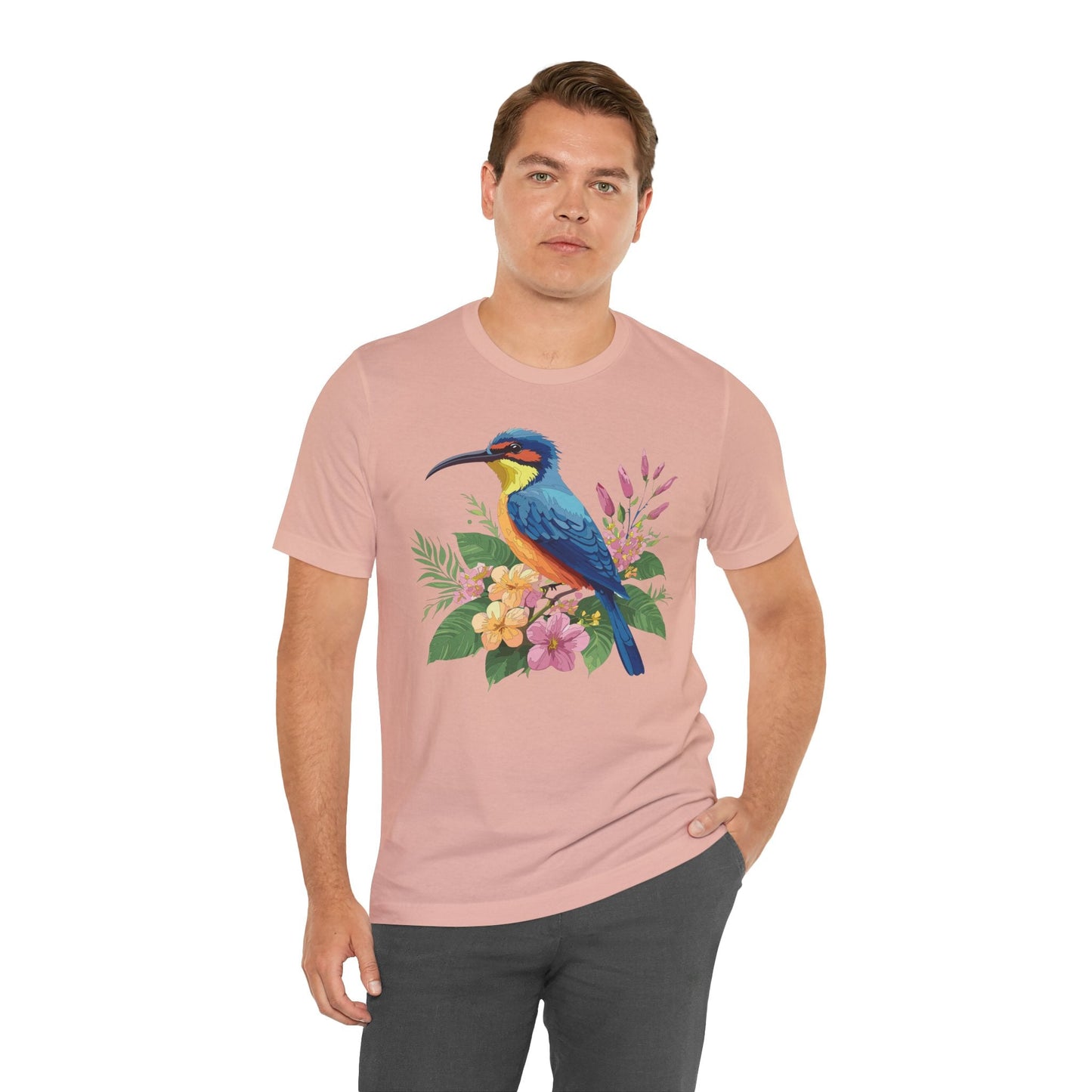 Unisex Animal Shirt Tee With Animals Art Design Wild Animals Shirt For Casual Comfort