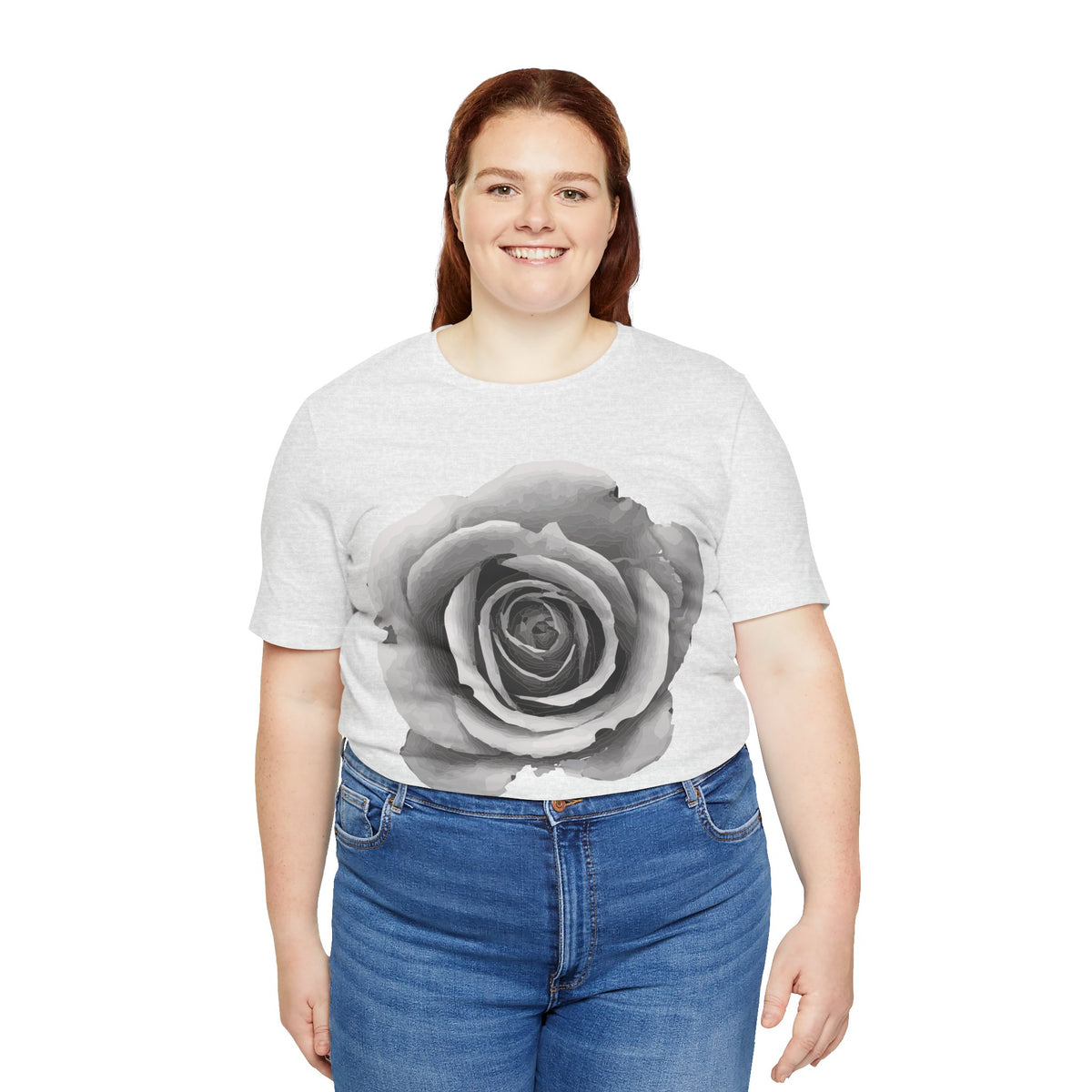 Floral Graphic Tee Shirt - Bella+Canvas Unisex 100 Cotton 56