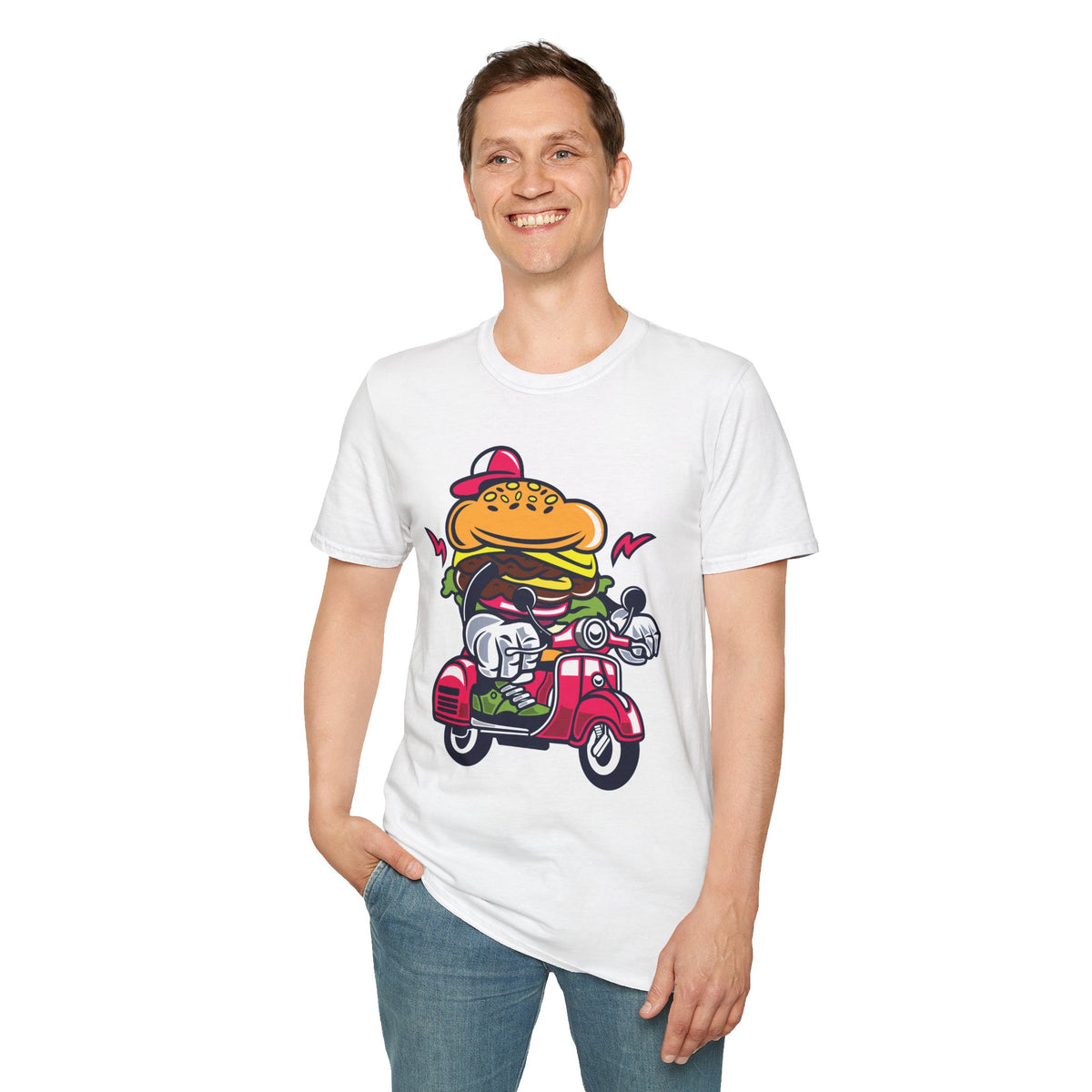 Cartoon Funny Animation Graphic Unixes Gildan 100 Cotton Tee Shirt 307