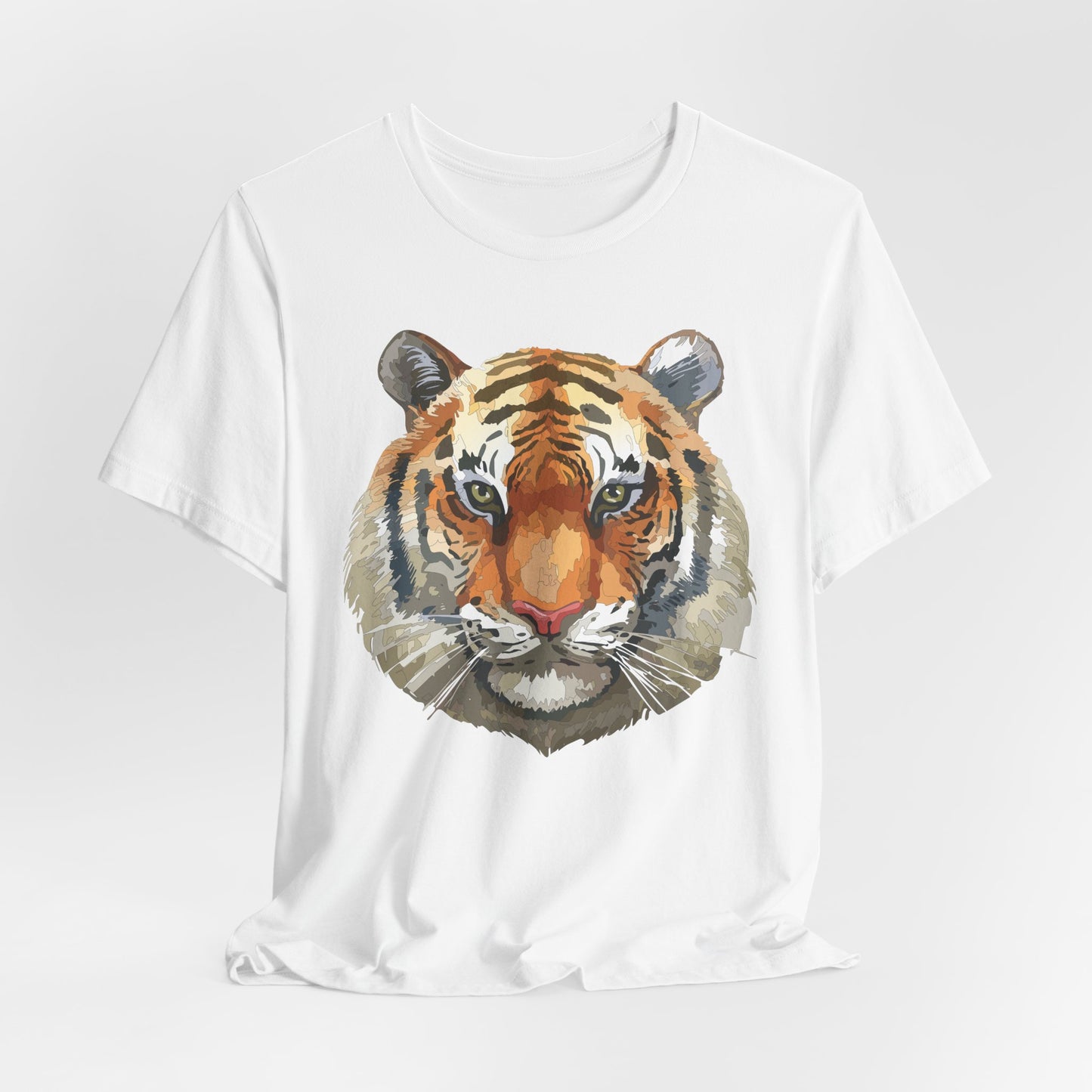 Unisex Tiger Tee, Animal Shirt, Tee Shirt with Tiger, Safari T-Shirt, Animal Tees, Big Cat Shirt, Safari T-Shirt 4