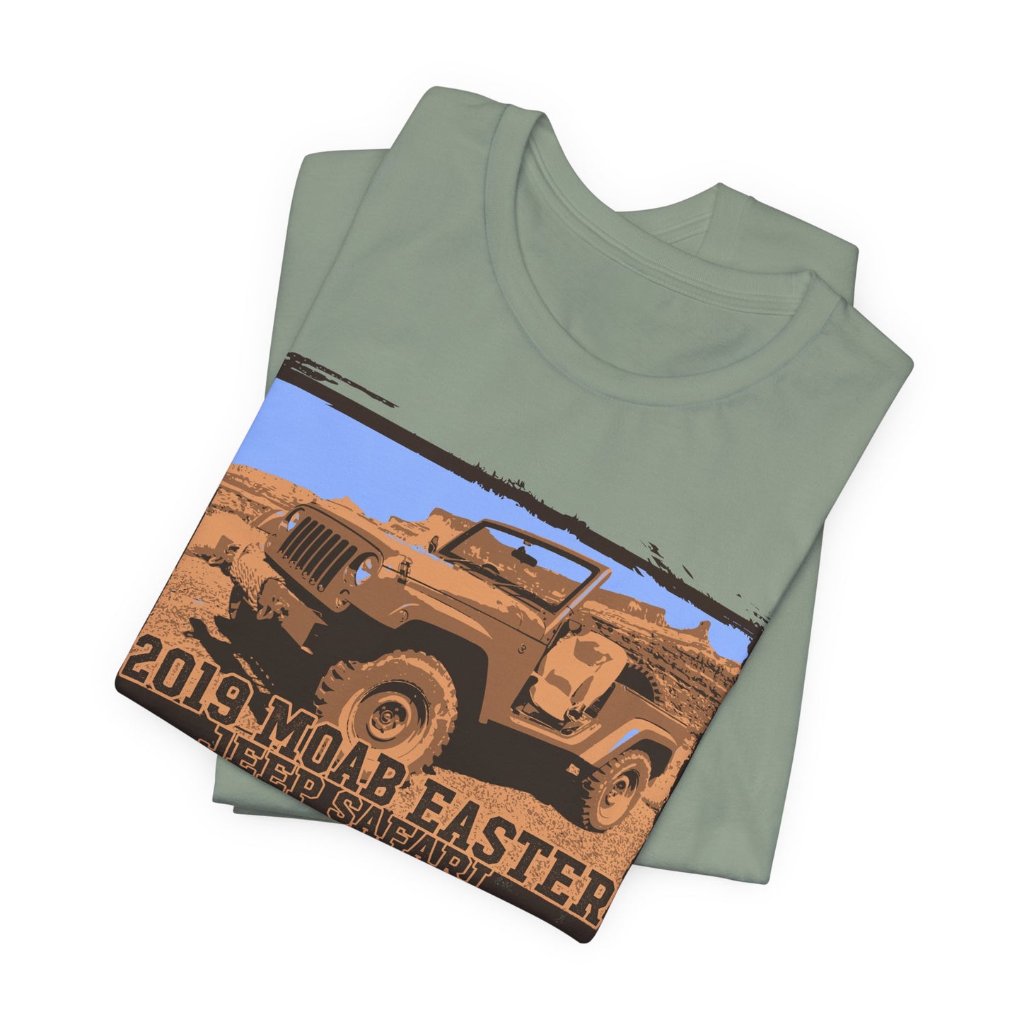 Moab Easter Safari Graphic Design Tee, Moab Easter Shirt, Vintage Tees, Art Design T-Shirt, Graphic Tee, Retro Art Shirts