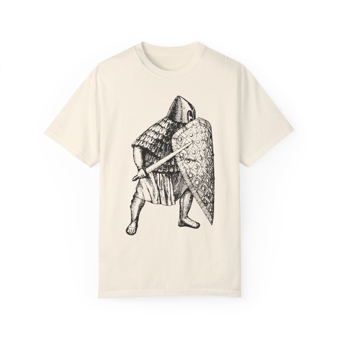 Unisex T-shirt with Knight in Armor