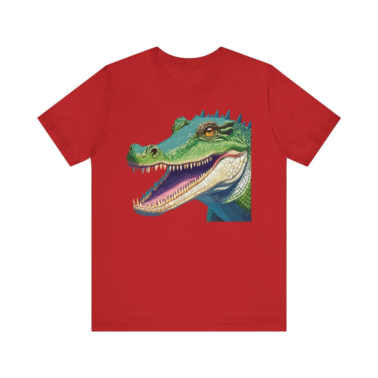 Unisex Animal Tee Shirt With Animals Art Design Wild Animals Jersey Short Sleeve