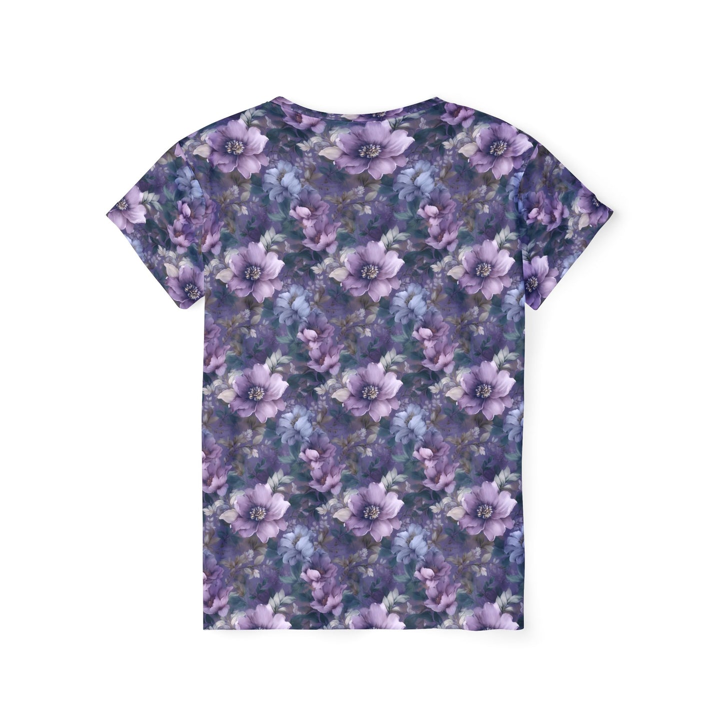 Women Poly Shirt with Floral Print F330