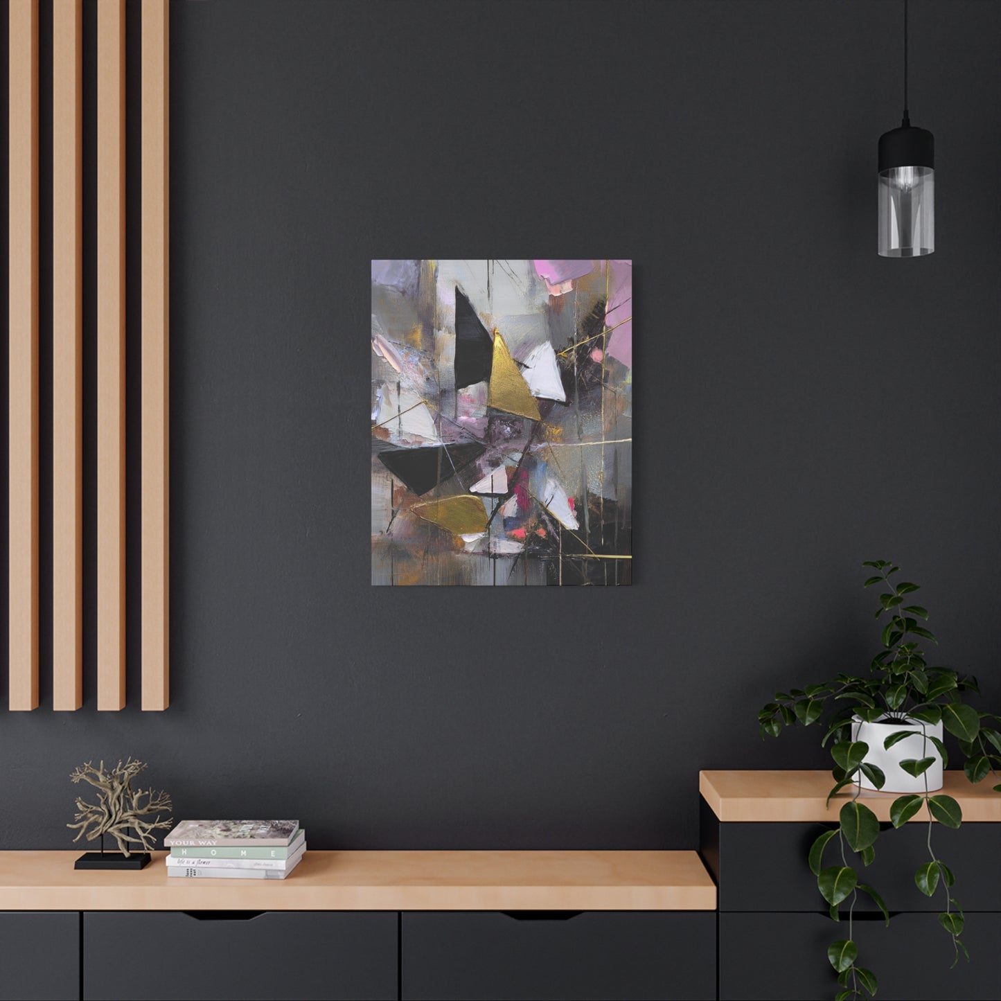 Abstract Oil Painting Print Canvas 20x24,20x30,24x30 24x32,24x36,30x40 32x48,36x48,40x60 Pine-Wood Inner Frame ABS-217