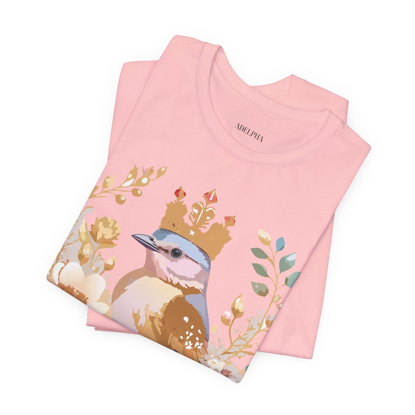 Medallion Graphic Unisex 100 Cotton Vintage Animal Medal Artwork Tee 19