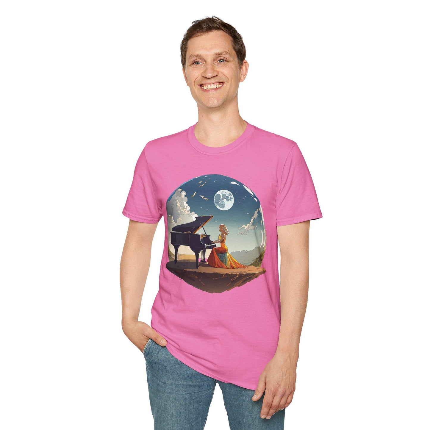 Womens Graphic T Shirts Art Design Shirt Gildan Softstyle 64000 Cotton Tee Unisex Comfort