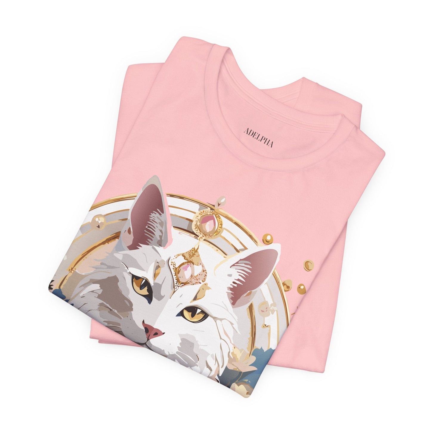 Medallion Shirt Graphic Tee Unisex Short Sleeve Art Print Adelpha Vintage Inspired