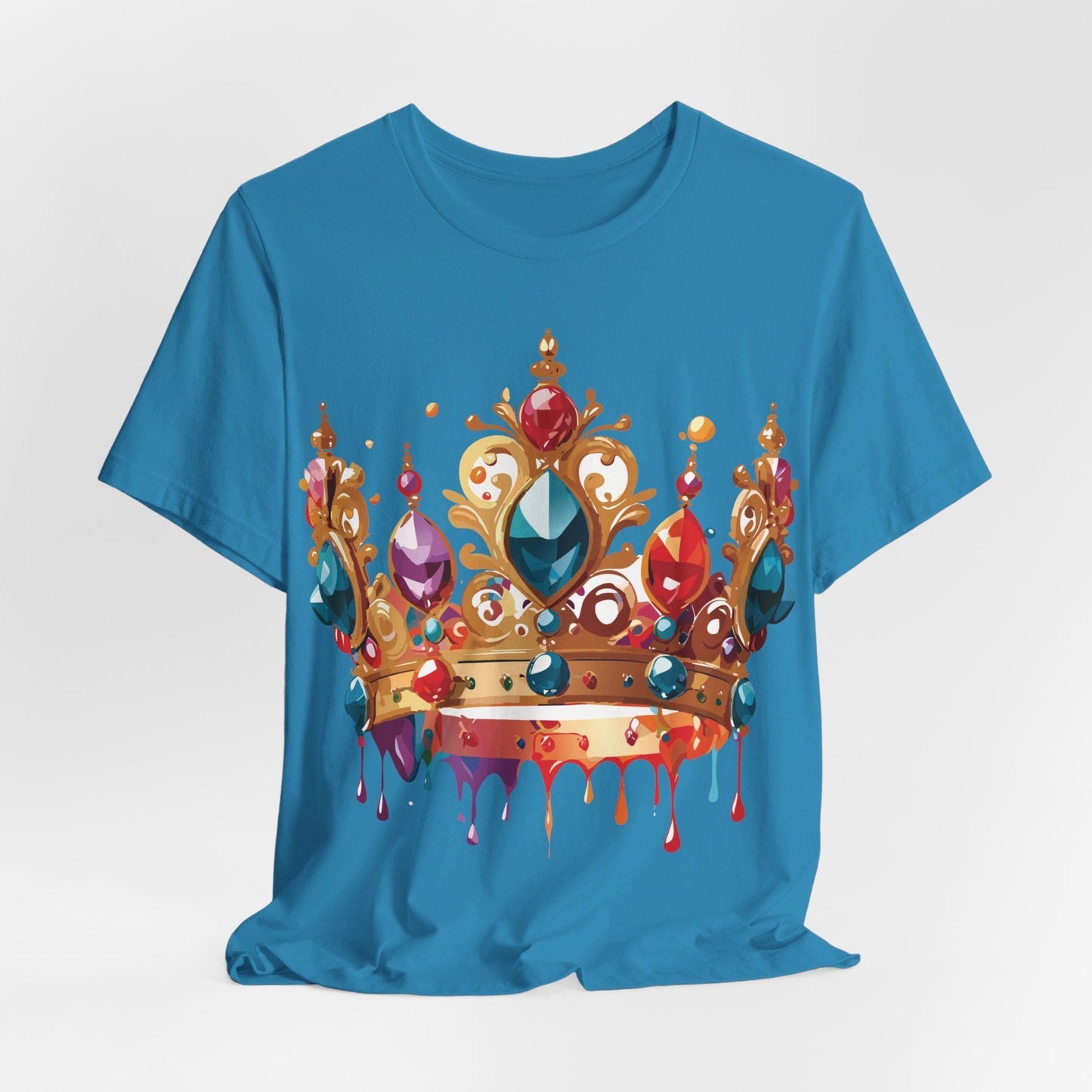 Crown Graphic Unisex 100 Cotton Vintage Artwork Tee 11
