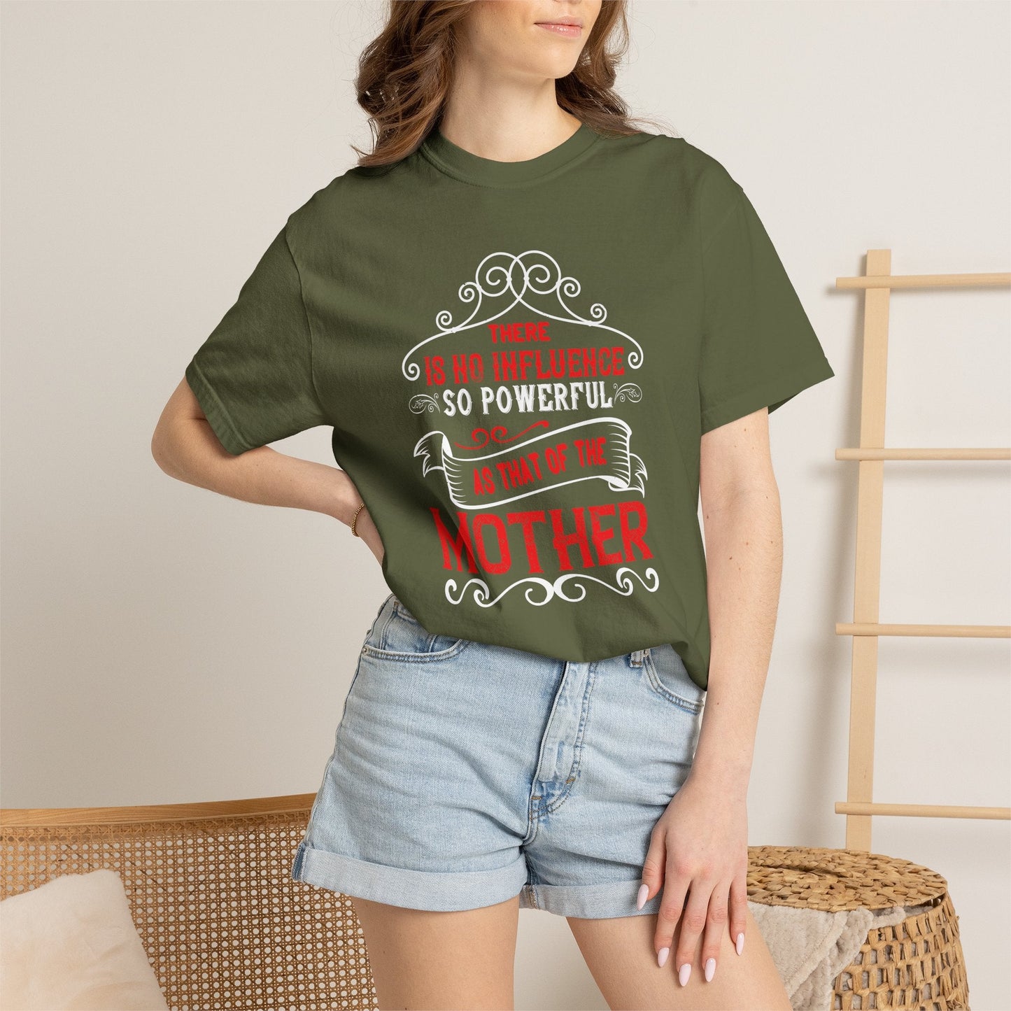 Mom T-shirt Mother Day Mama Tee Unisex Comfort Colors Garment-Dyed Cotton h96