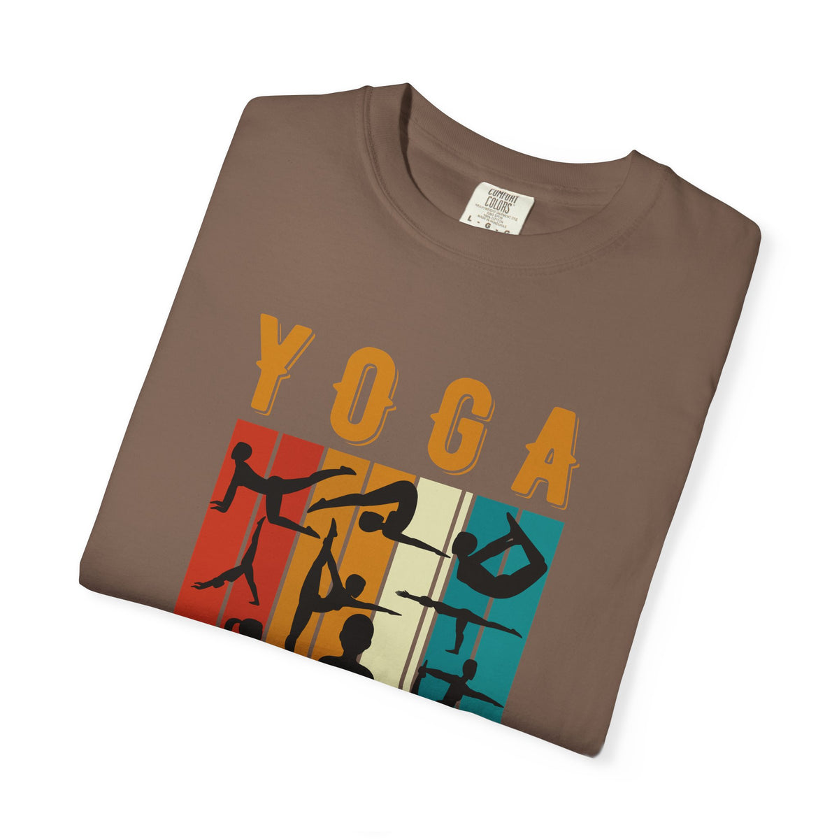 Yoga Lovers Unisex Comfort Colors Garment-Dyed Heavyweight 100 Cotton Art Design T-Shirt w191