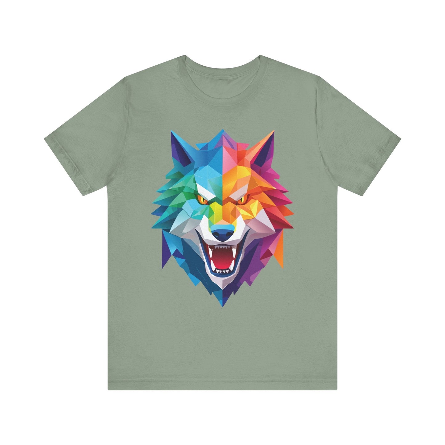 Unisex Animal Shirt Art Design Tee With Animals Wild Animals Shirt Short Sleeve