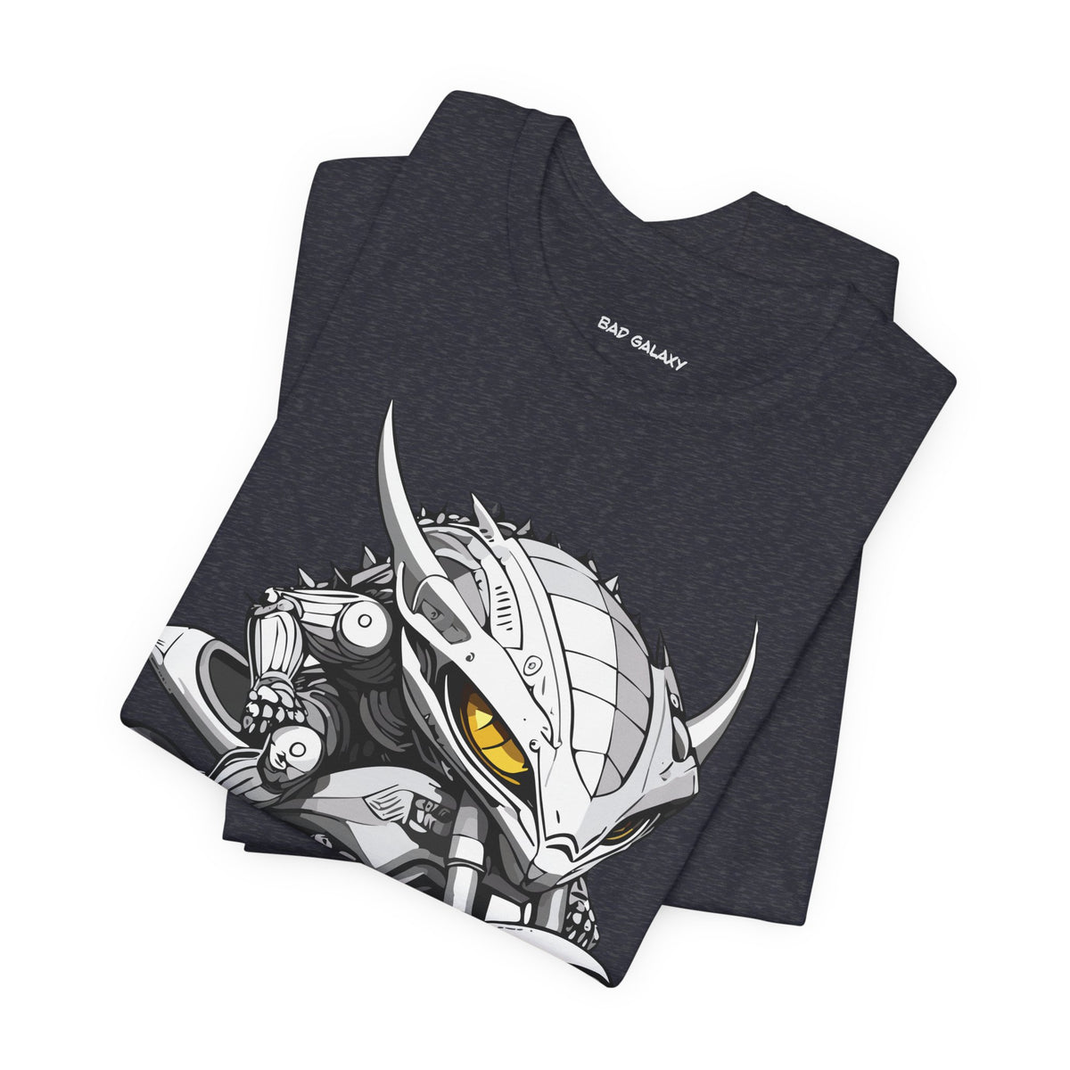 Alien Graphic Unisex Cotton Bella+Canvas Tee with Art Design b83