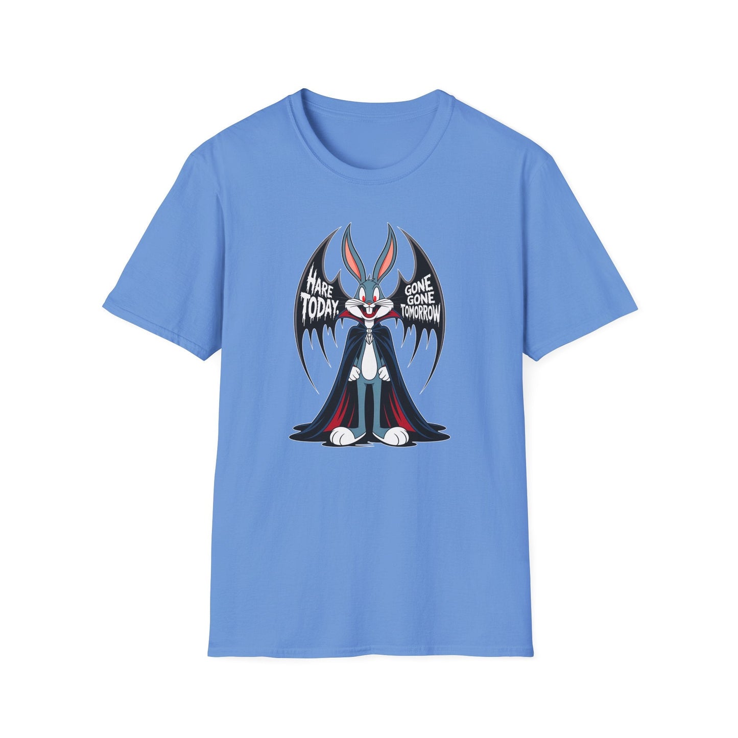 Bugs Bunny T Shirt Cartoon Art Design Unisex Gildan Softstyle 100 Percent Ring Spun Cotton