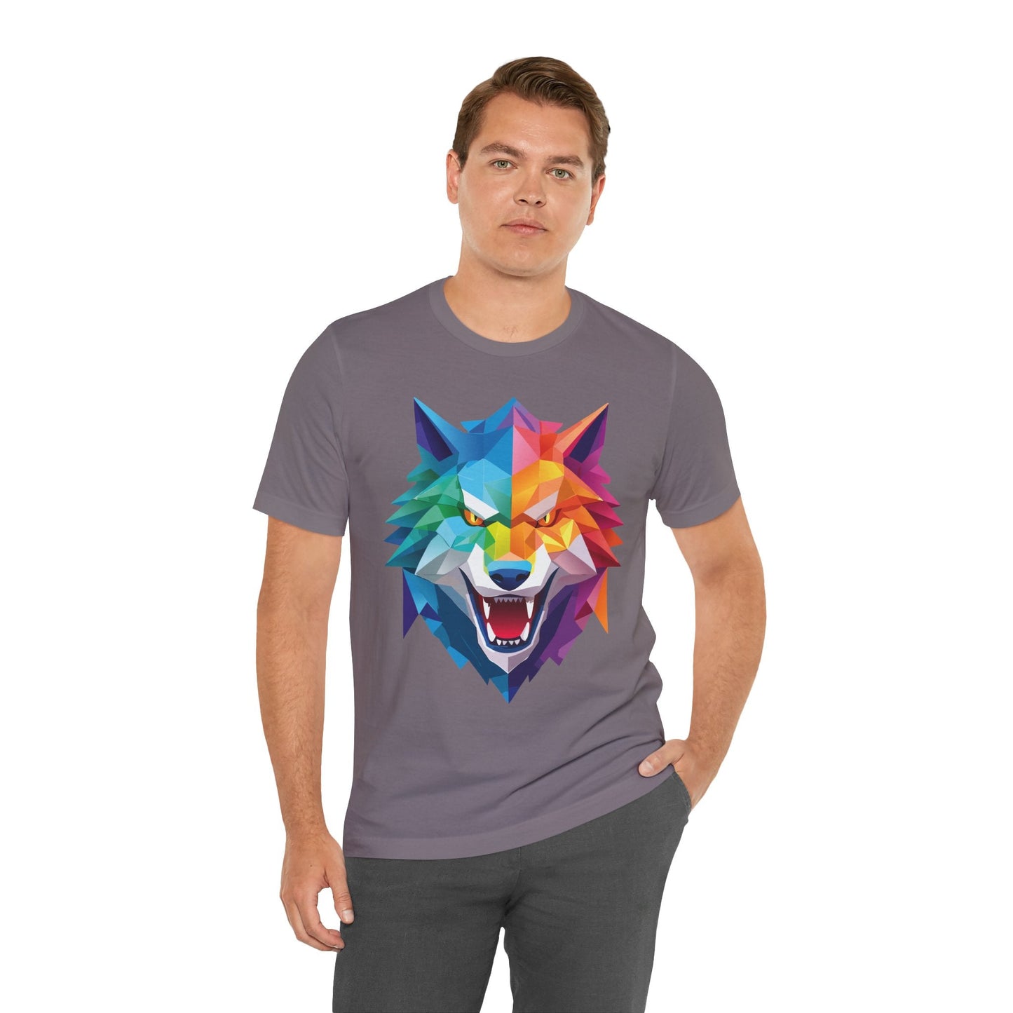 Unisex Animal Shirt Art Design Tee With Animals Wild Animals Shirt Short Sleeve