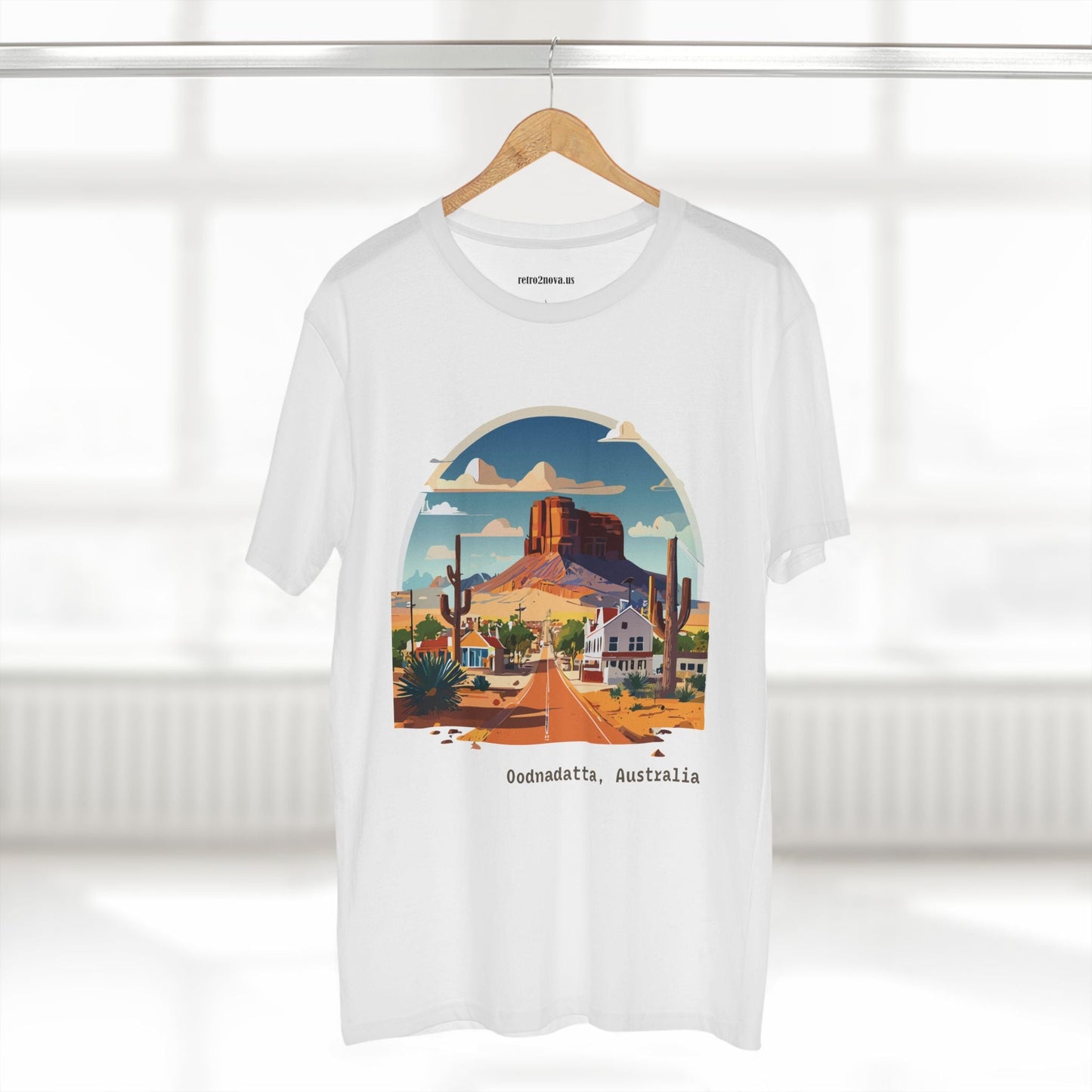 Australia Travel Shirt Unisex Premium Cotton Art Tee With Original Design By Retro2Nova TT21