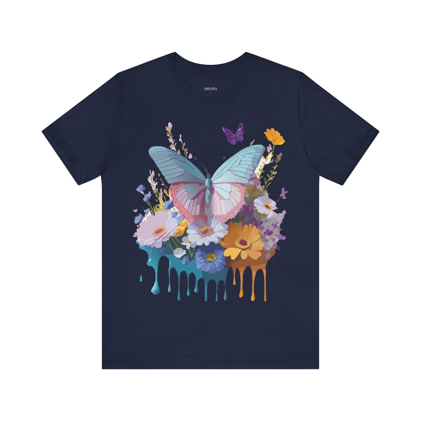 Adelpha Butterfly Graphic Tee Unisex Short Sleeve Vintage Inspired Shirt
