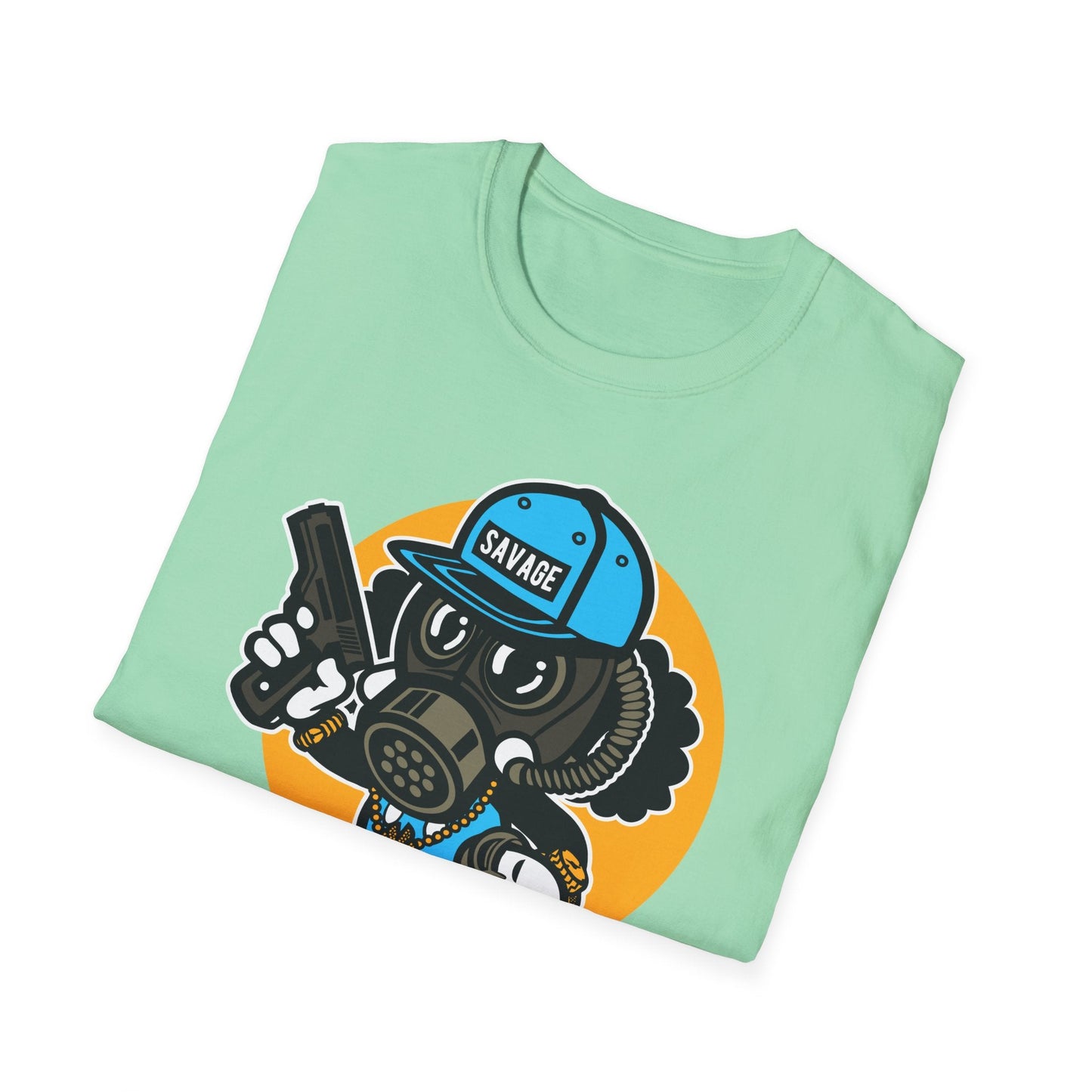 Cartoon T Shirt Animation T Shirt Funny Tee Shirt Unisex Gildan Softstyle Cotton Tee 64000