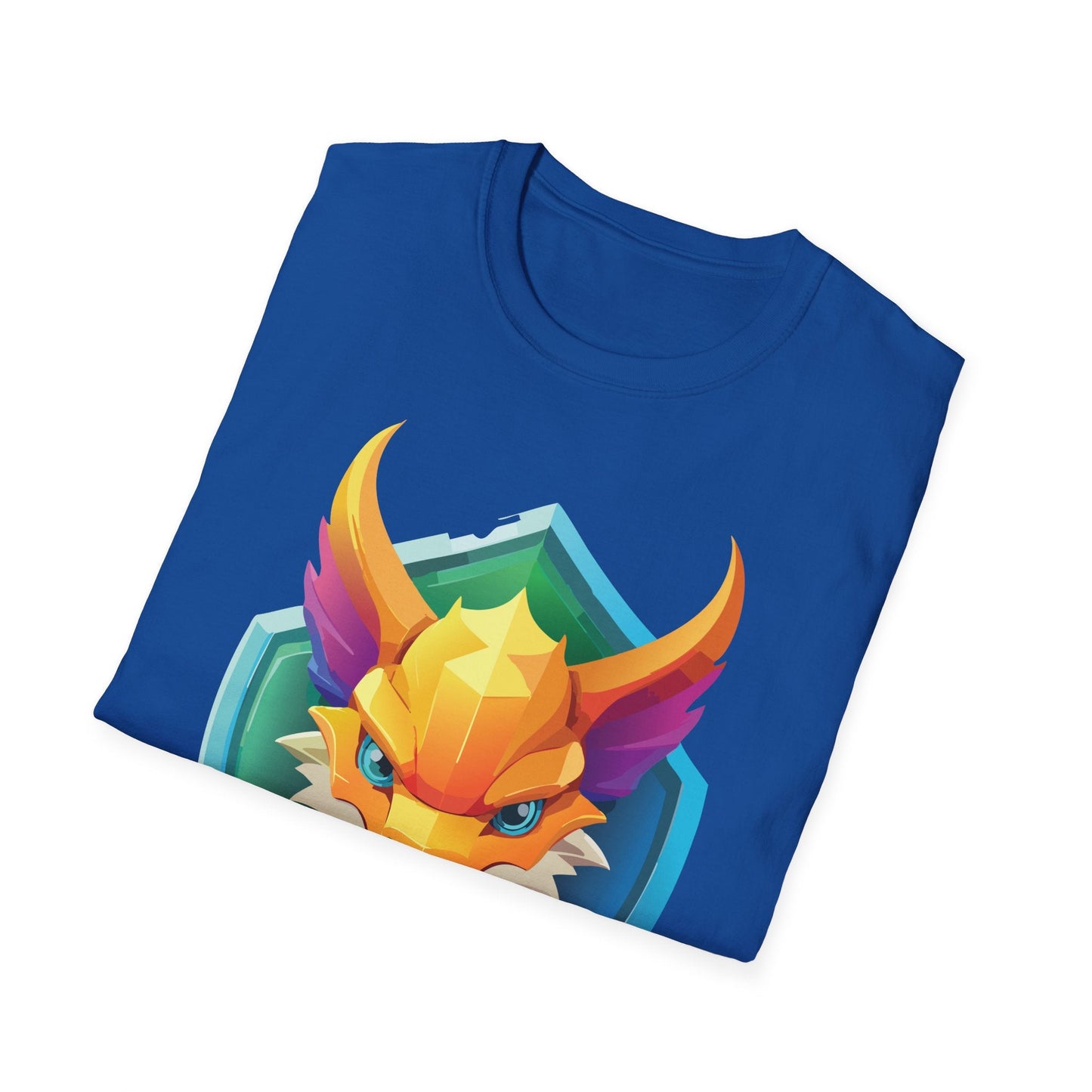 Dragon T Shirt Unisex Dragon Graphic Tee With Animal Design Soft Cotton Gildan Softstyle 64000