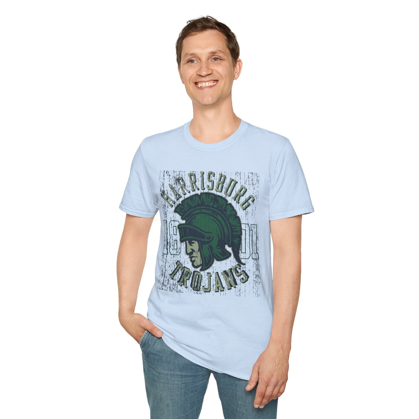 Unisex Gildan Softstyle 64000 Art Design Graphic T Shirt With Artwork Print For Everyday Wear
