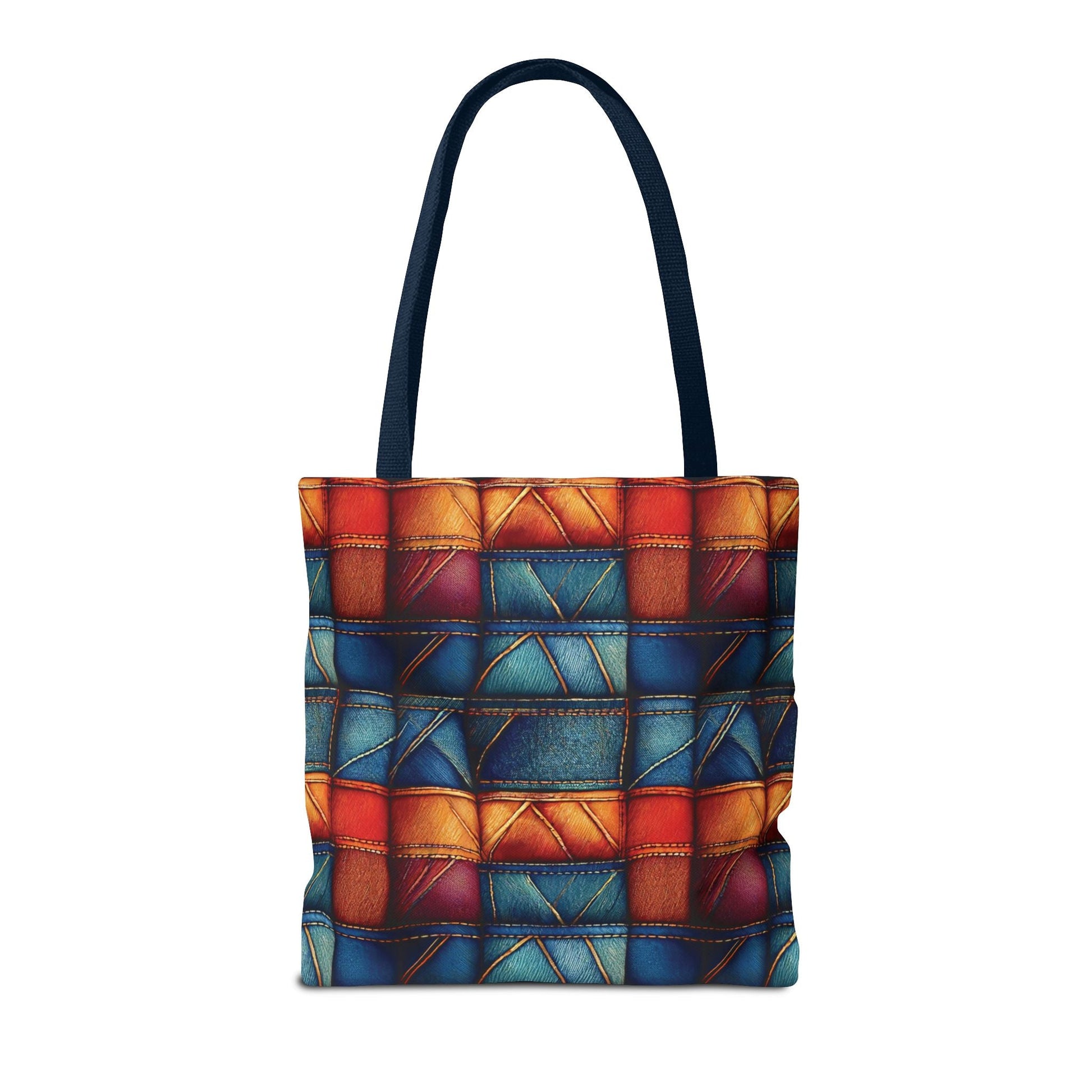 Denim Canvas Bag, Tote Bag Denim Printify