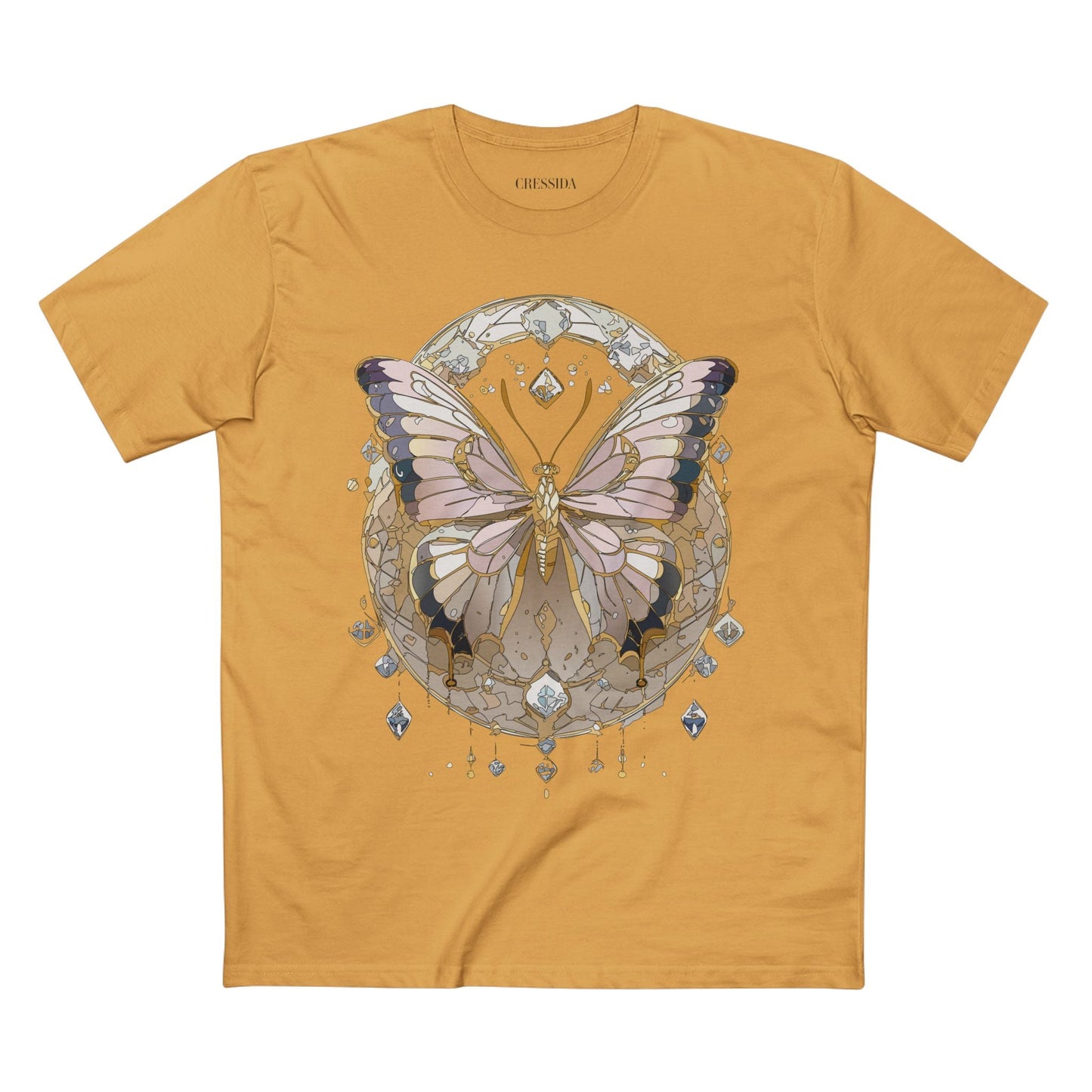 Butterfly Graphic Design Unisex 100 Cotton Tee 1