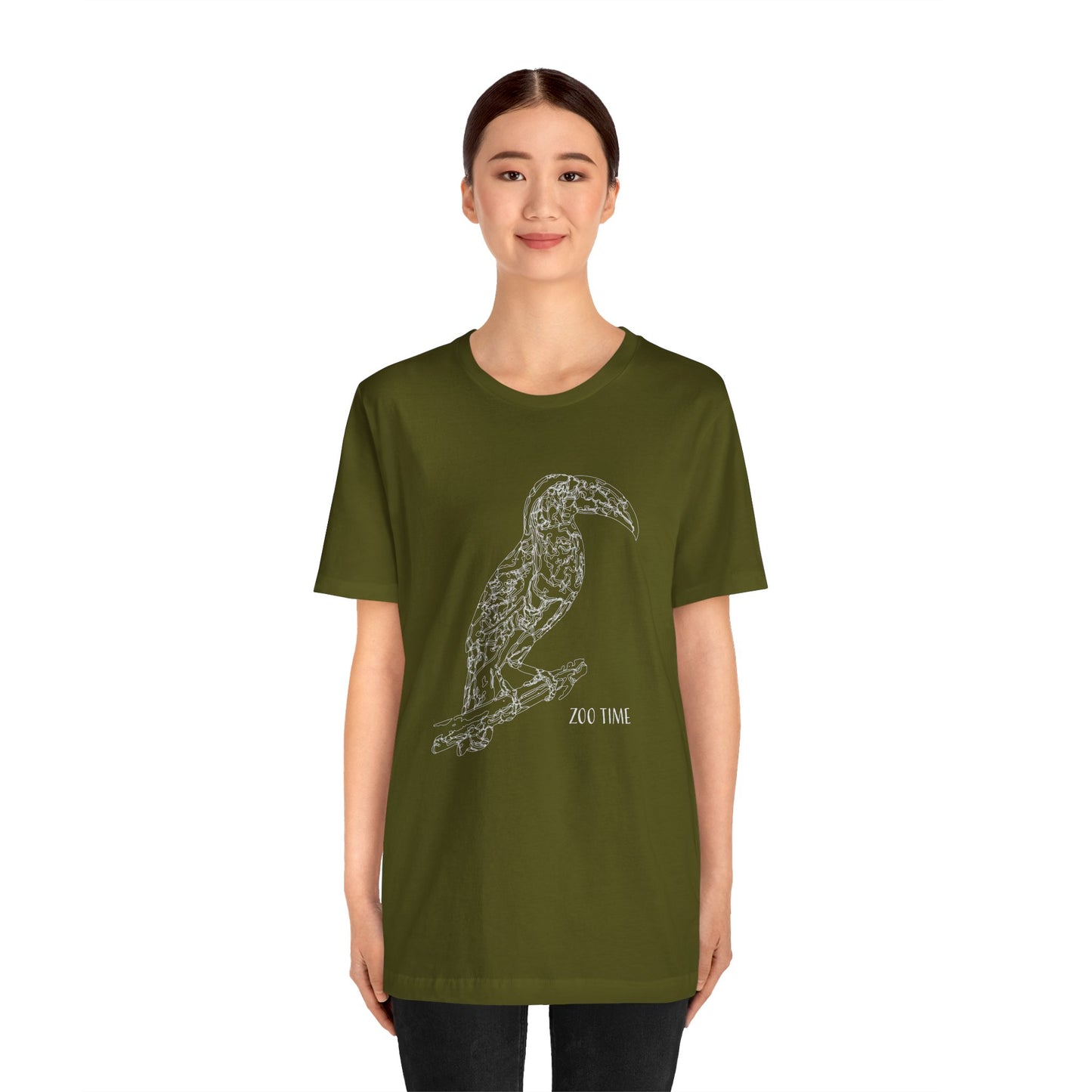 Unisex Tee Shirt with animals Print