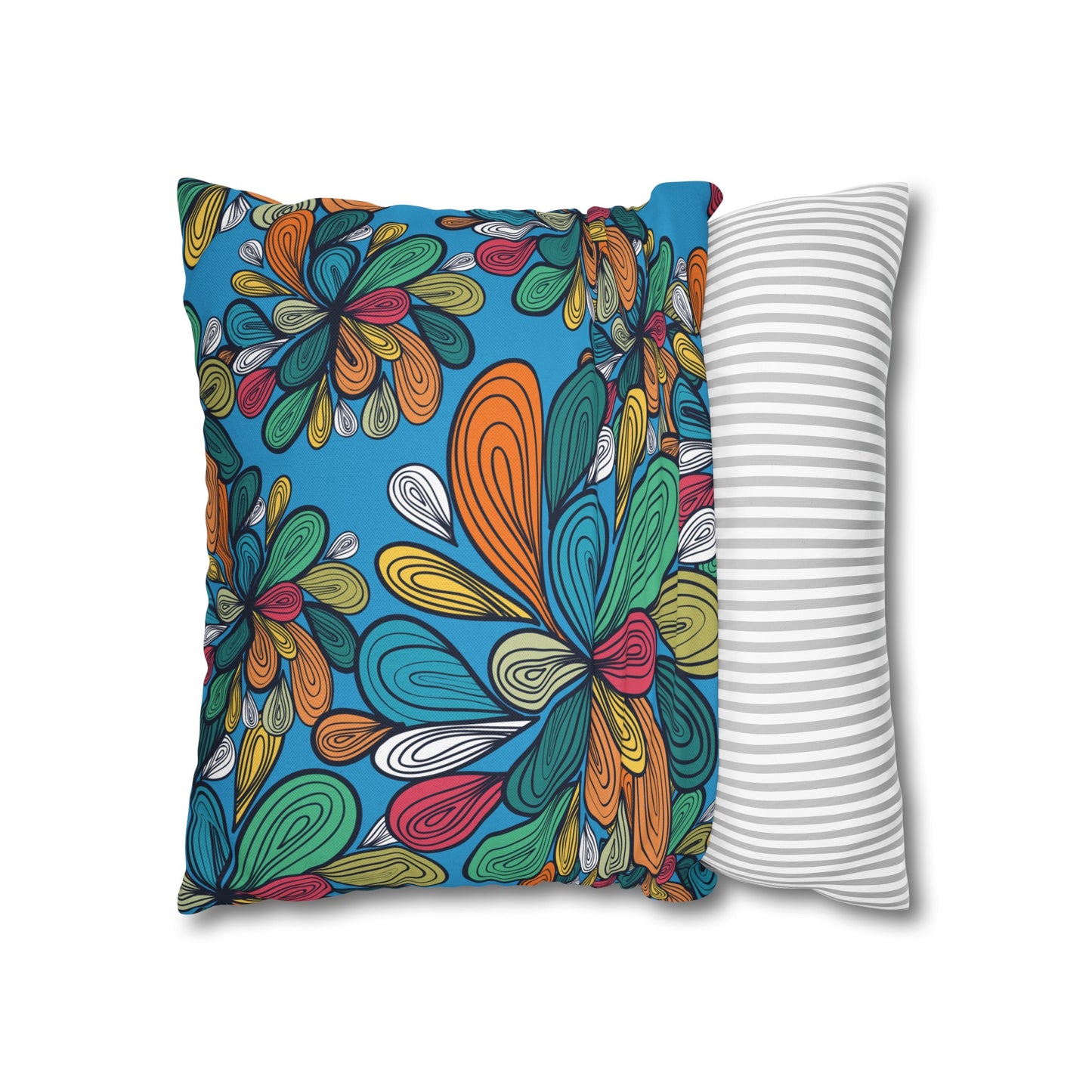 Floral Poly Pillowcase