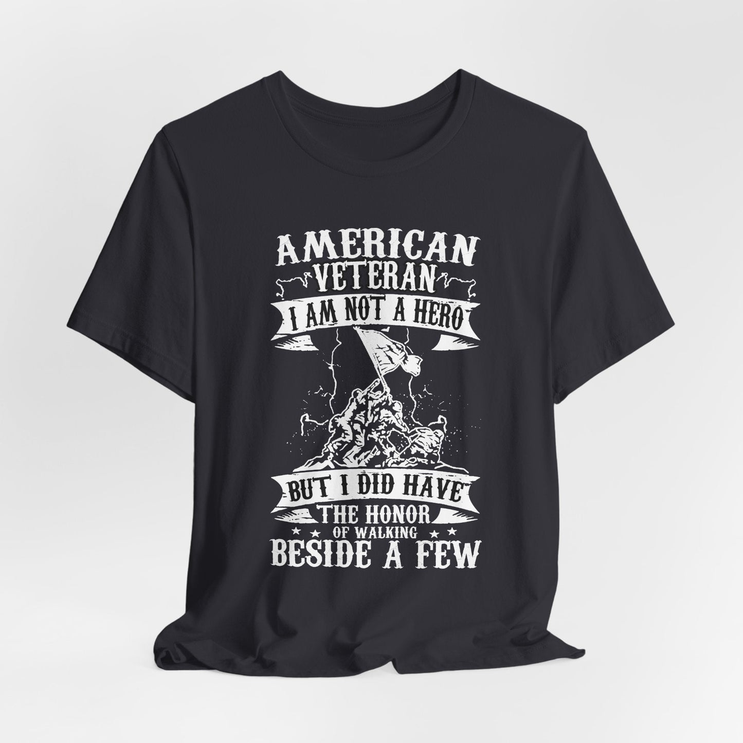 Army Veteran Patriotic Graphic Design Unisex Cotton T-Shirt v53