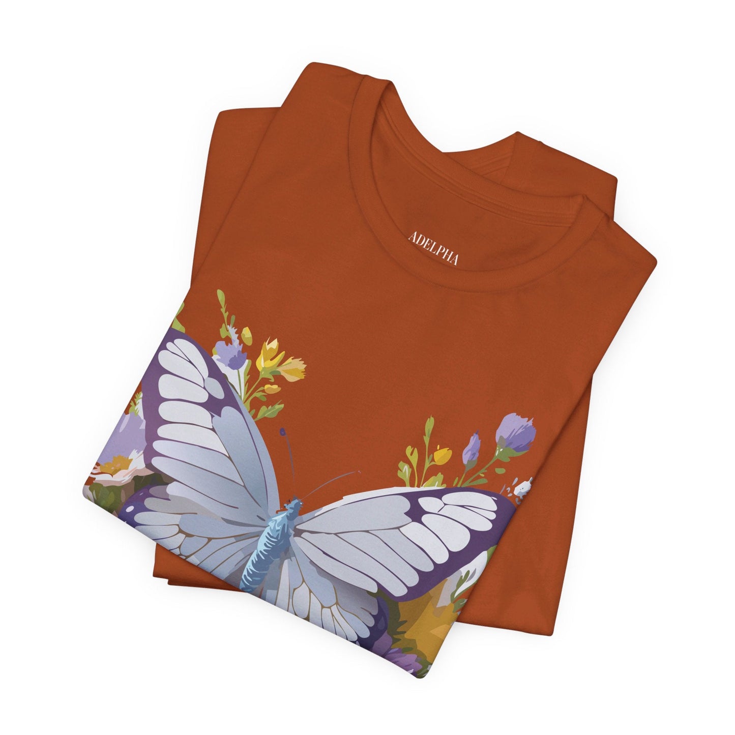 Butterfly Graphic Tee Unisex Jersey Short Sleeve From Adelpha Art Design