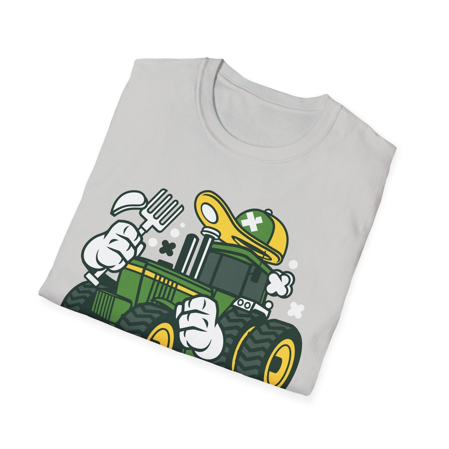 Cartoon T Shirt Animation Tee Funny Design Unisex Softstyle Cotton Shirt 64000 Comfort