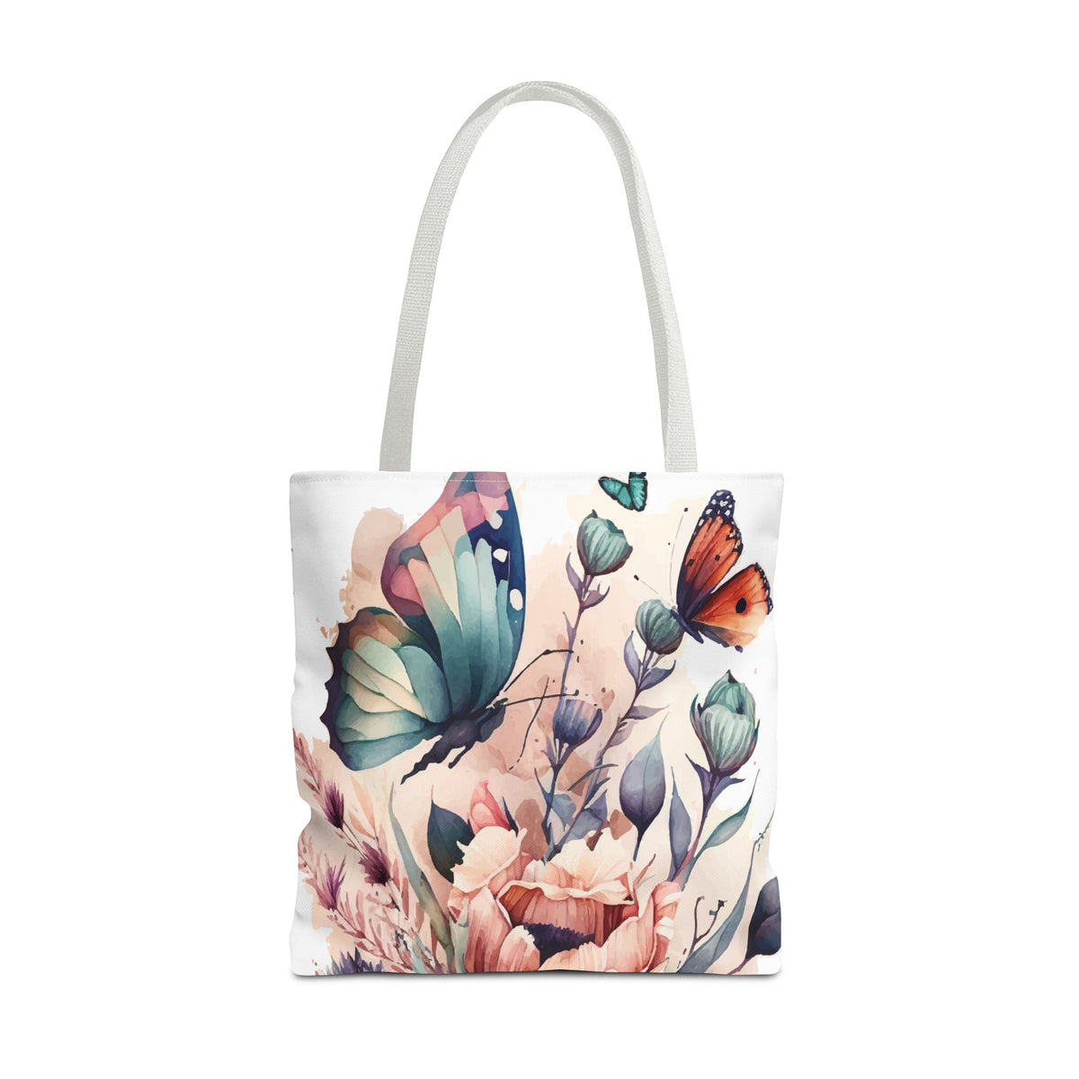 Bolsa con estampado de mariposas 