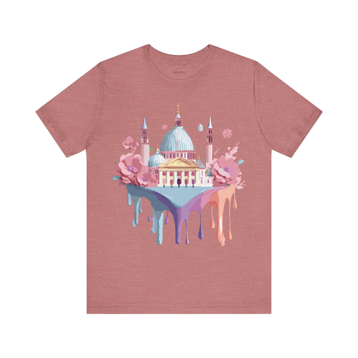Graphic Unisex Cotton Bella+Canvas Tee Shirt with Venice