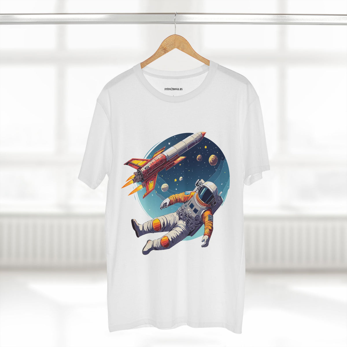 Cosmos Astronaut Graphic Tee Staple Unisex 100 Cotton Tee Shirt - CS-9