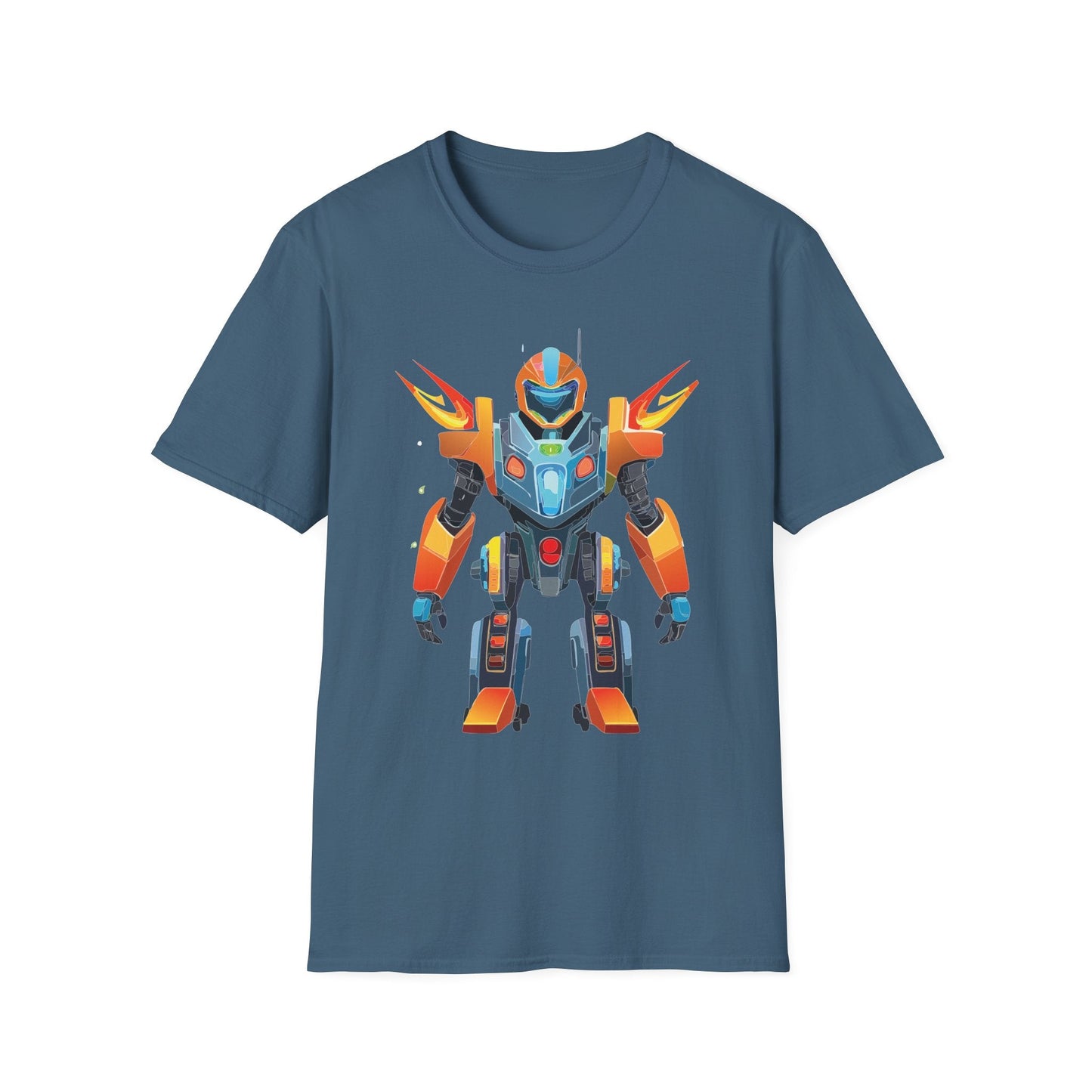 Cyborg Tee Unisex Robot Shirt Terminator Graphic Short Sleeve Tee Gildan Softstyle 64000 Cotton