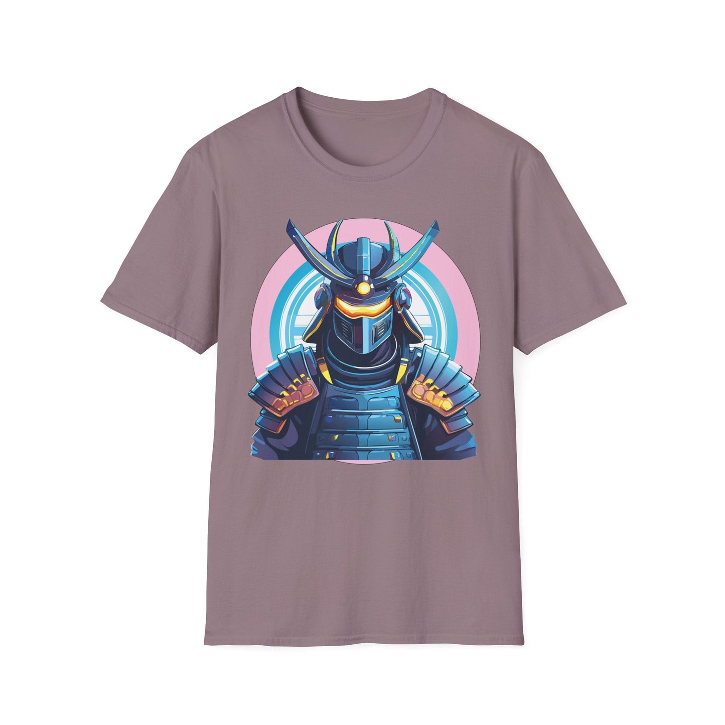 Samurai Shirt Unisex Gildan Softstyle 64000 Tee 100 Percent Ring Spun Cotton Breathable Lightweight