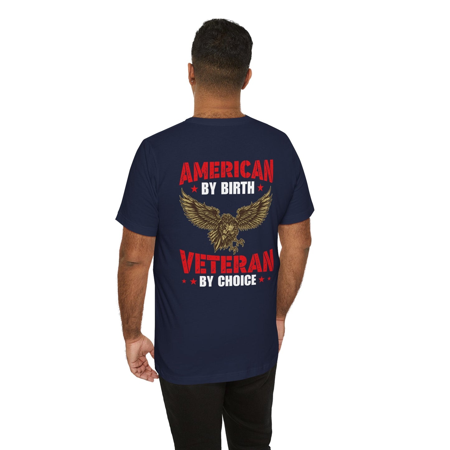 Army Veteran Patriotic Graphic Design Unisex Cotton T-Shirt v23