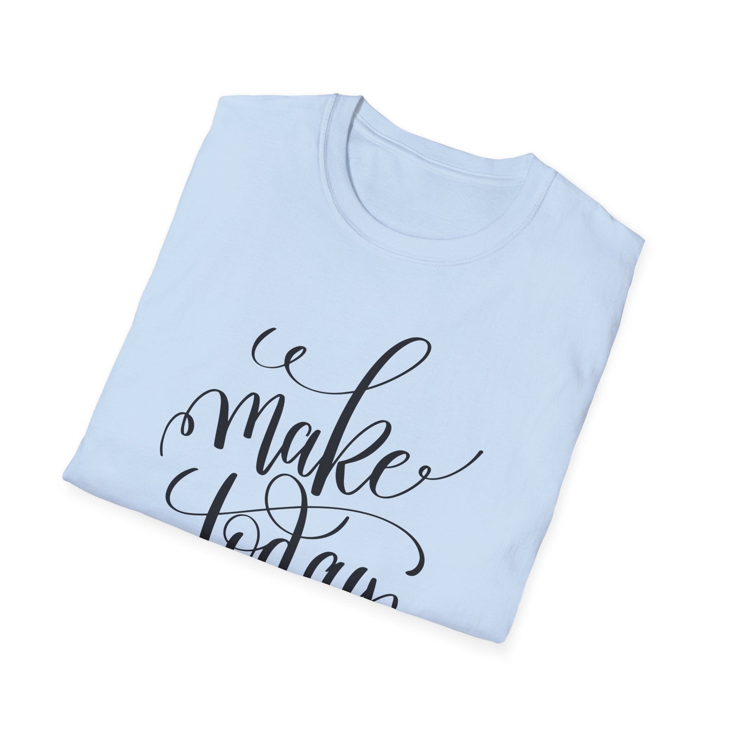 Positive Slogan T Shirt Unisex Softstyle Gildan 64000 With Positive Words And Good Quotes Art Tee
