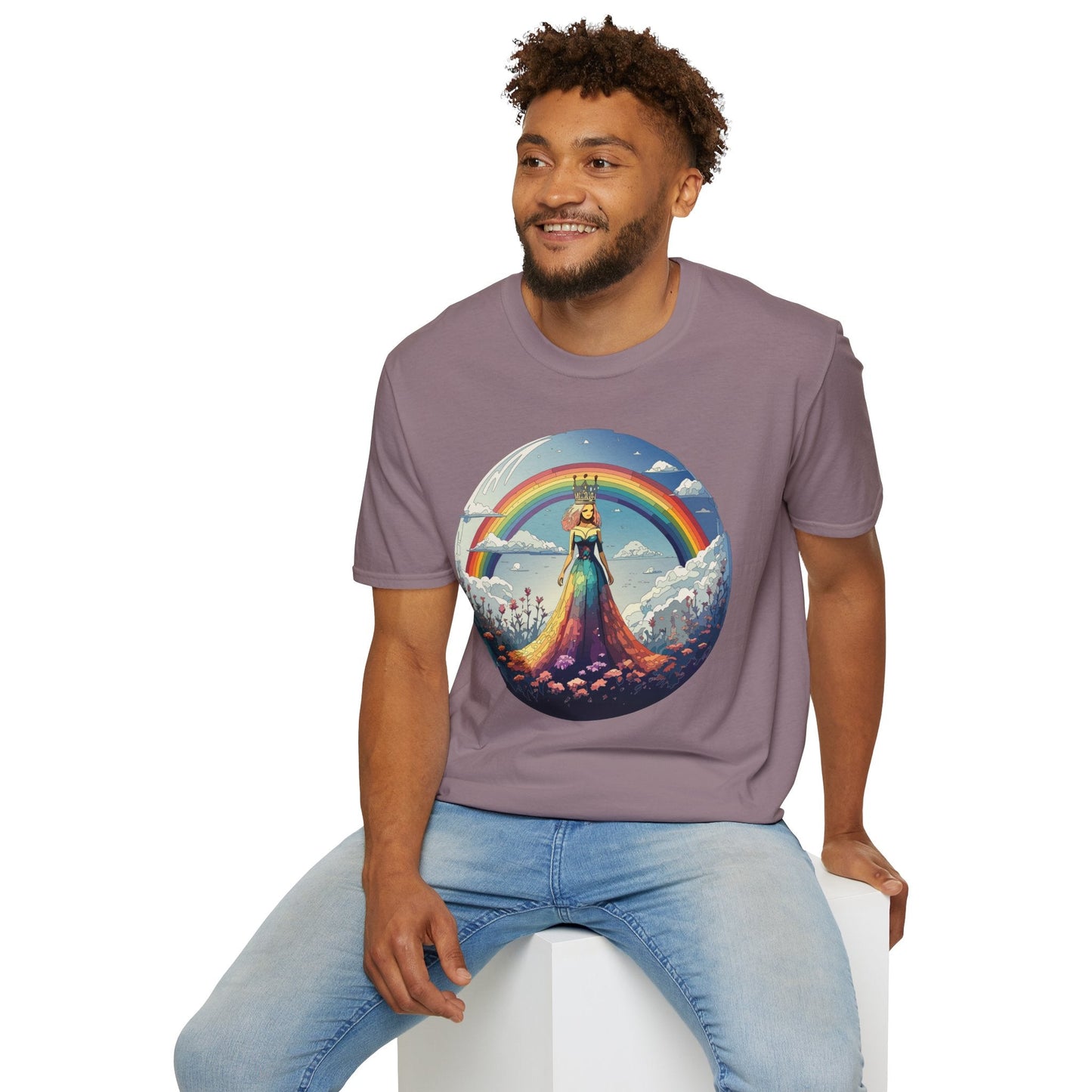 Womens Graphic T Shirt Art Design Tee Softstyle 64000 100 Percent Cotton Comfort