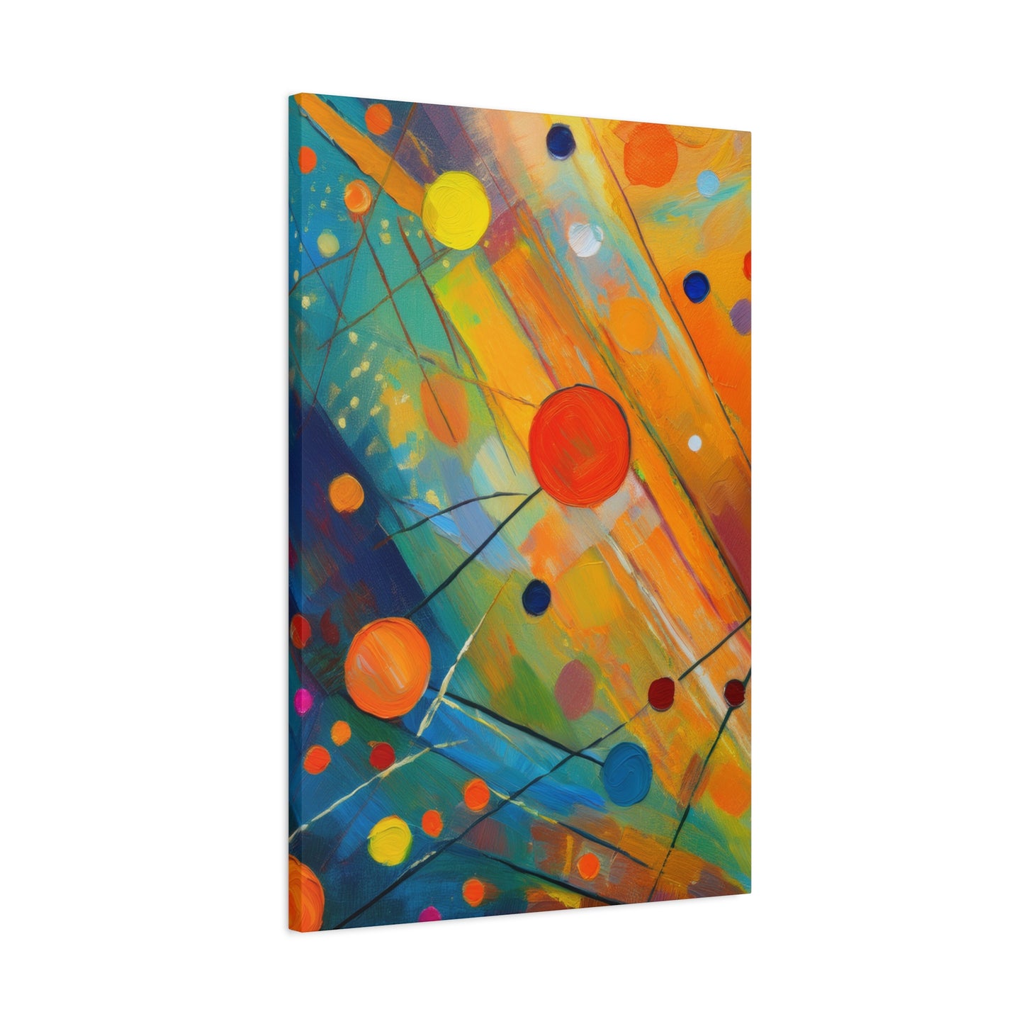 Abstract Oil Painting Print Canvas 20x24,20x30,24x30 24x32,24x36,30x40 32x48,36x48,40x60 Pine-Wood Inner Frame ABS-141