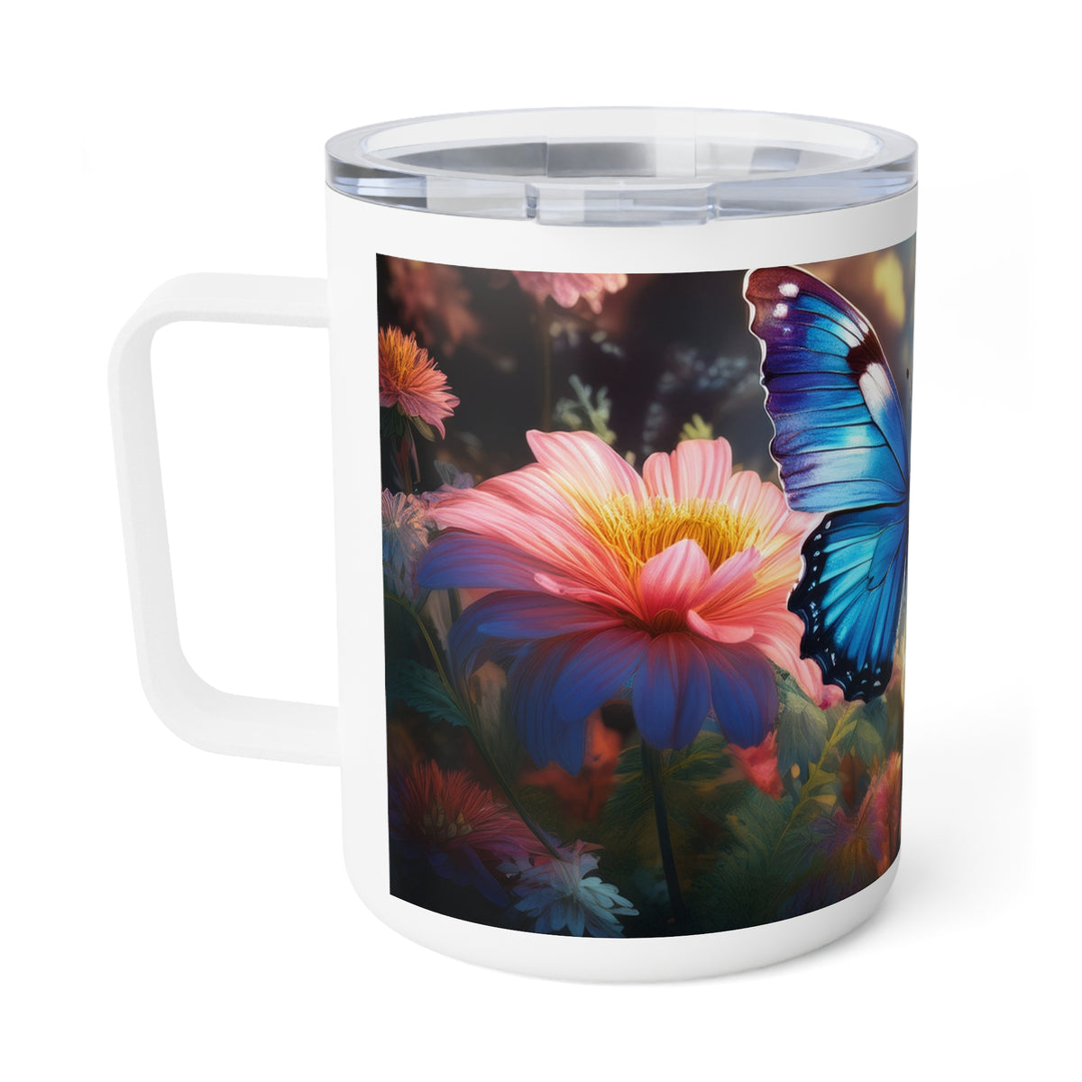 29 Art Design Insulated Coffee Mug Clear Lid 10oz Insulated Coffee Mug 10oz