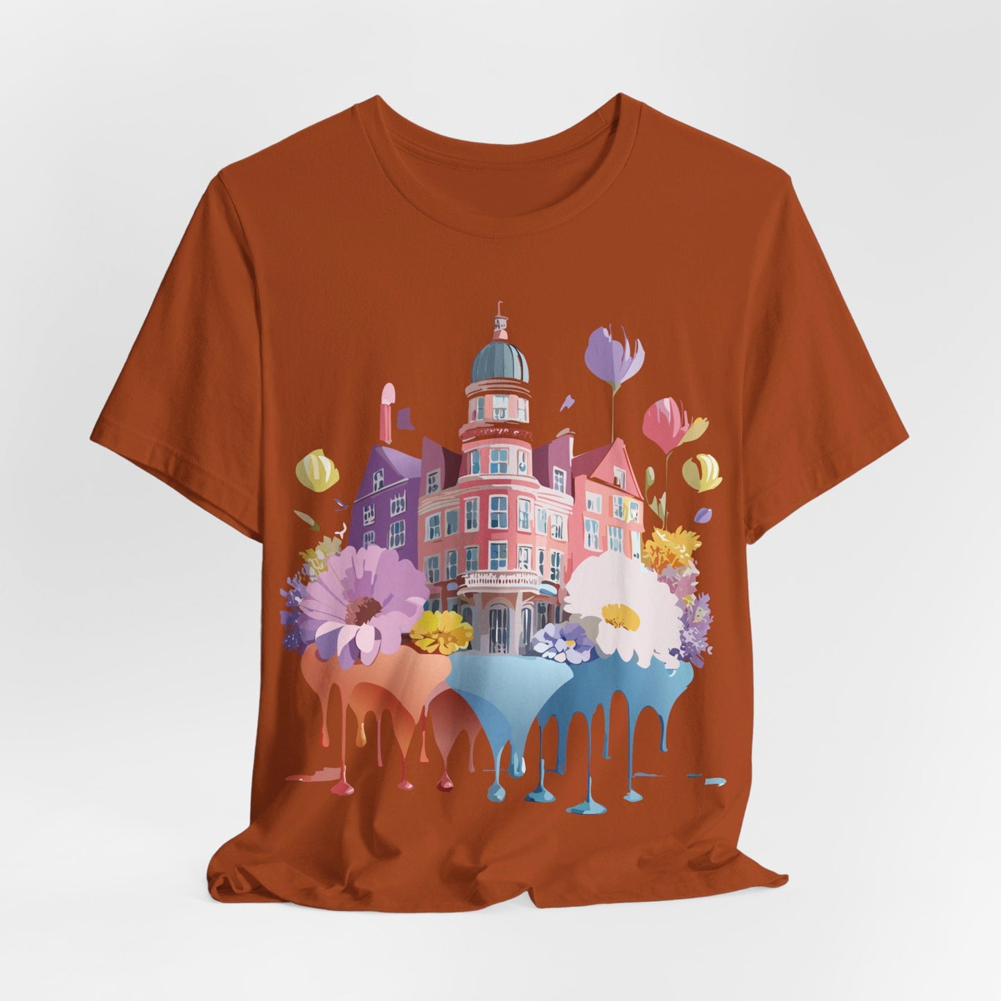 Amsterdam Tourist Unisex Graphic Tee With Vintage Artwork For Everyday Wear