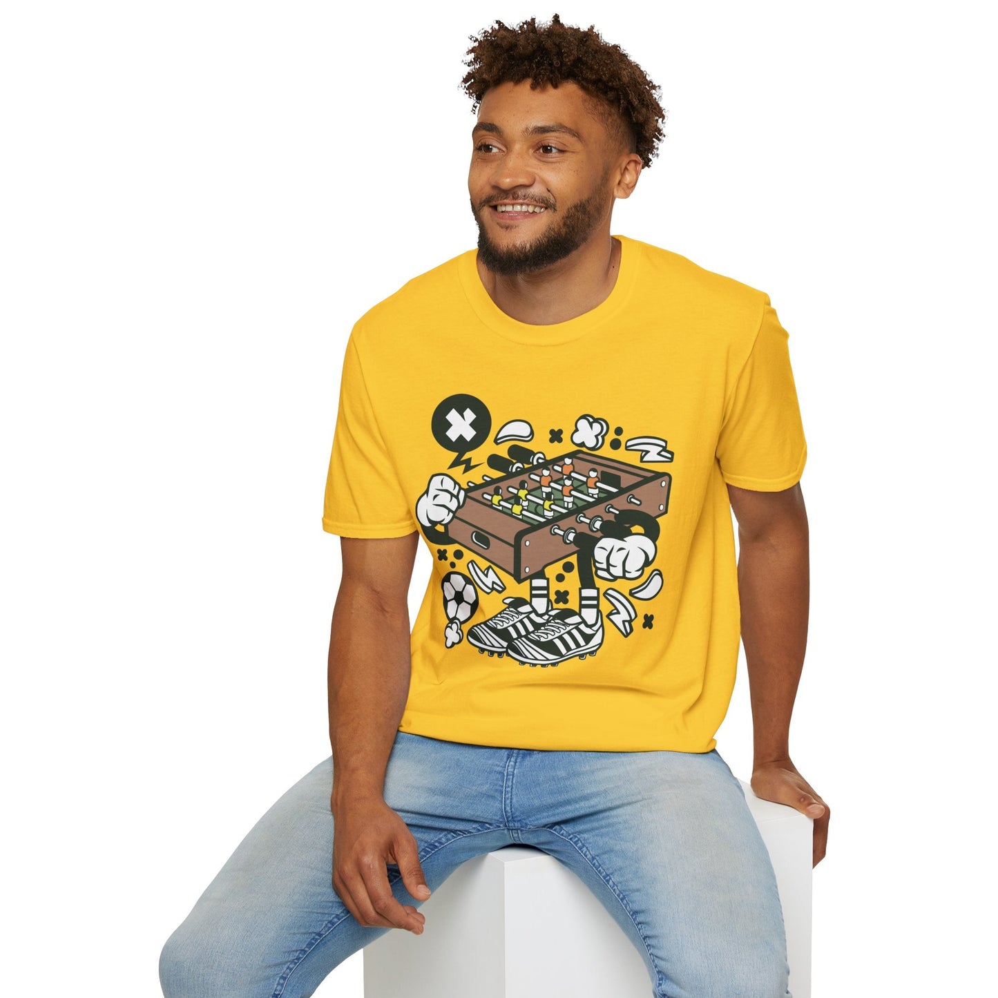 Funny Cartoon T Shirt Animation Tee Unisex Softstyle 64000 Ring Spun Cotton Premium Lightweight