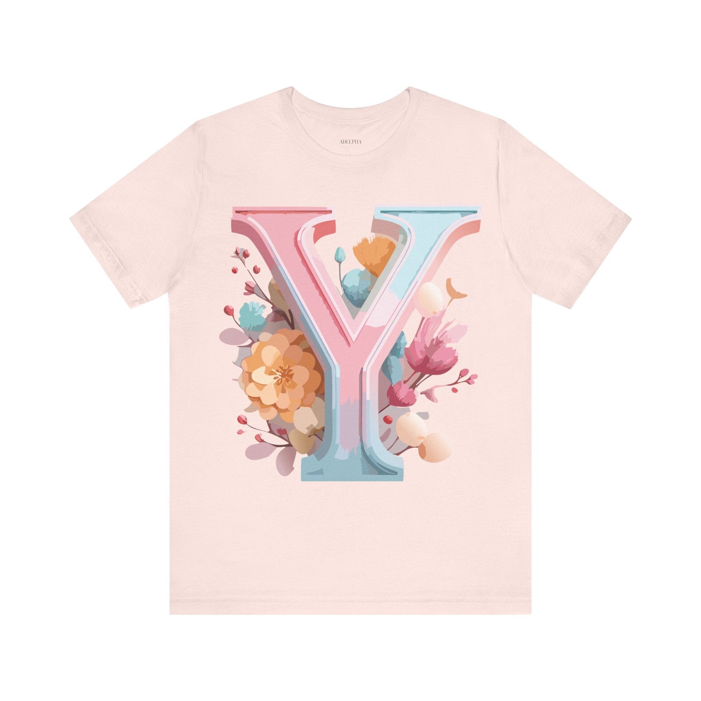 Unisex Letter Y Graphic Tee From Adelpha Vintage Inspired Artwork T Shirt For Everyday Wear
